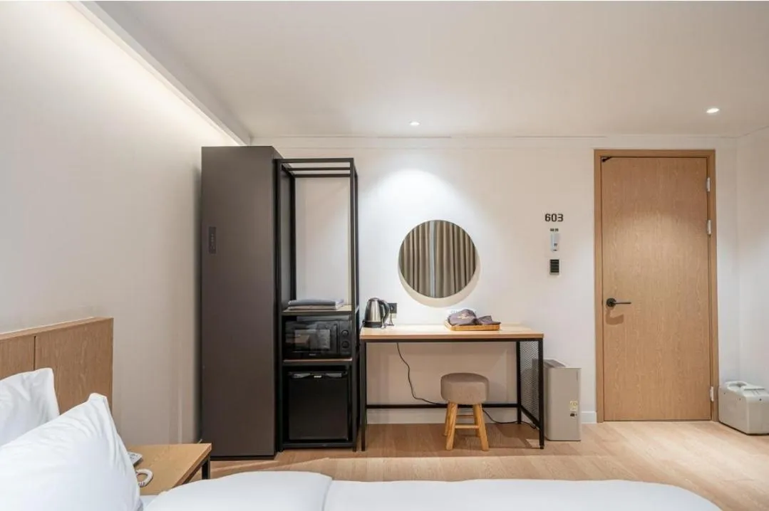 Bed in Brown Dot Hotel South Gumi