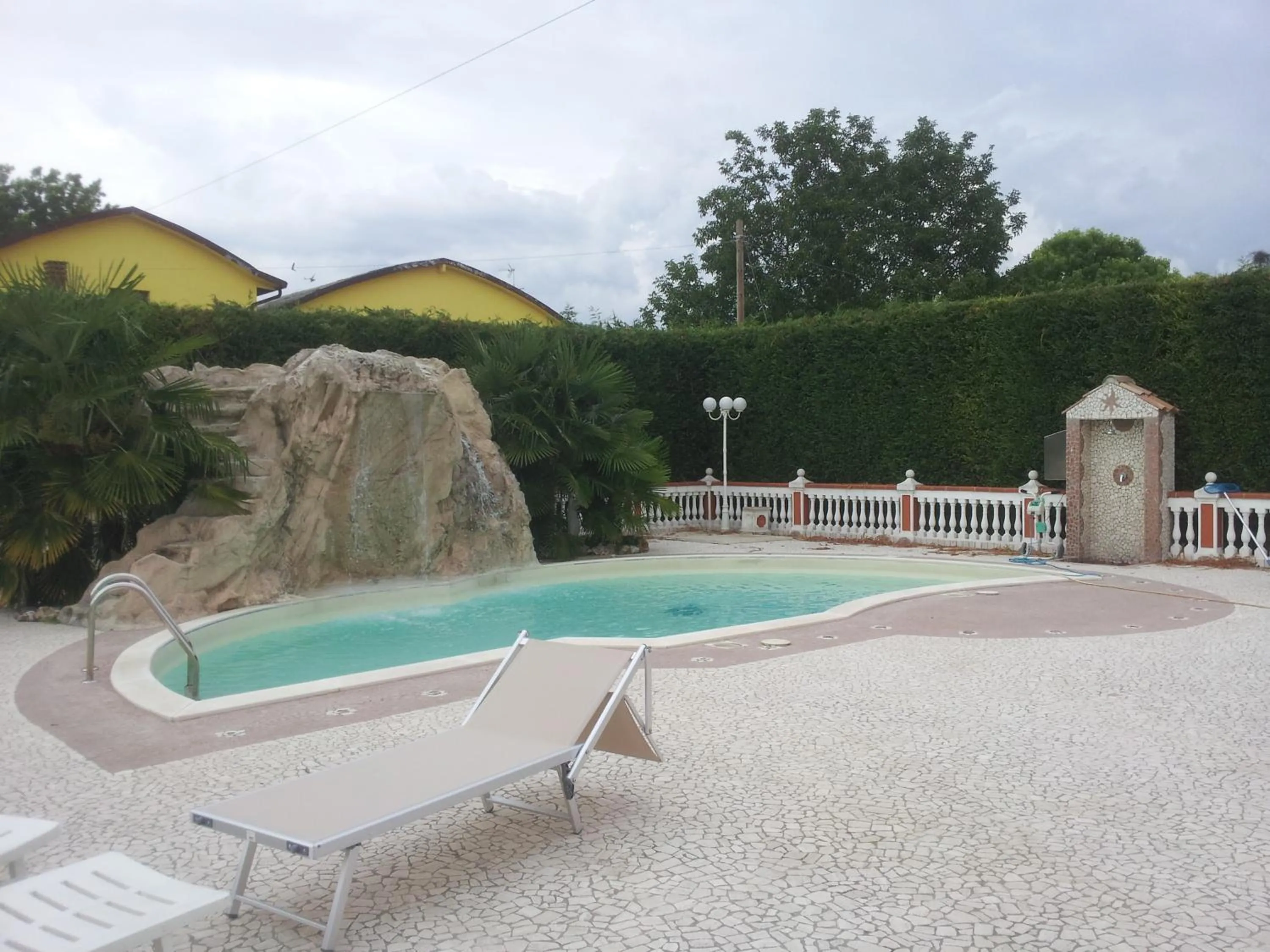 Pool view in Borgo Dei Sensi
