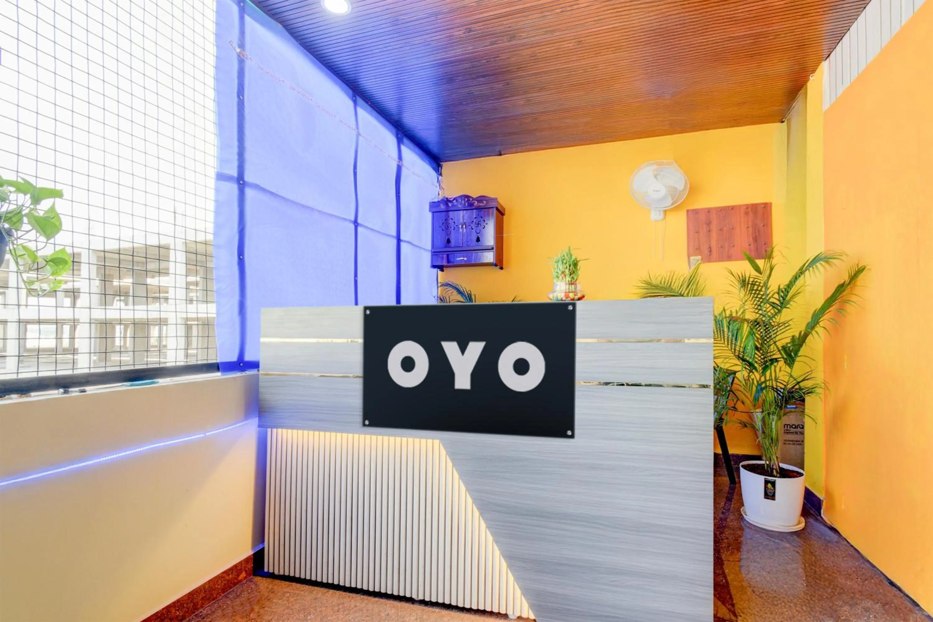 Lobby or reception in Hotel O SRINIVASA RESIDENCY