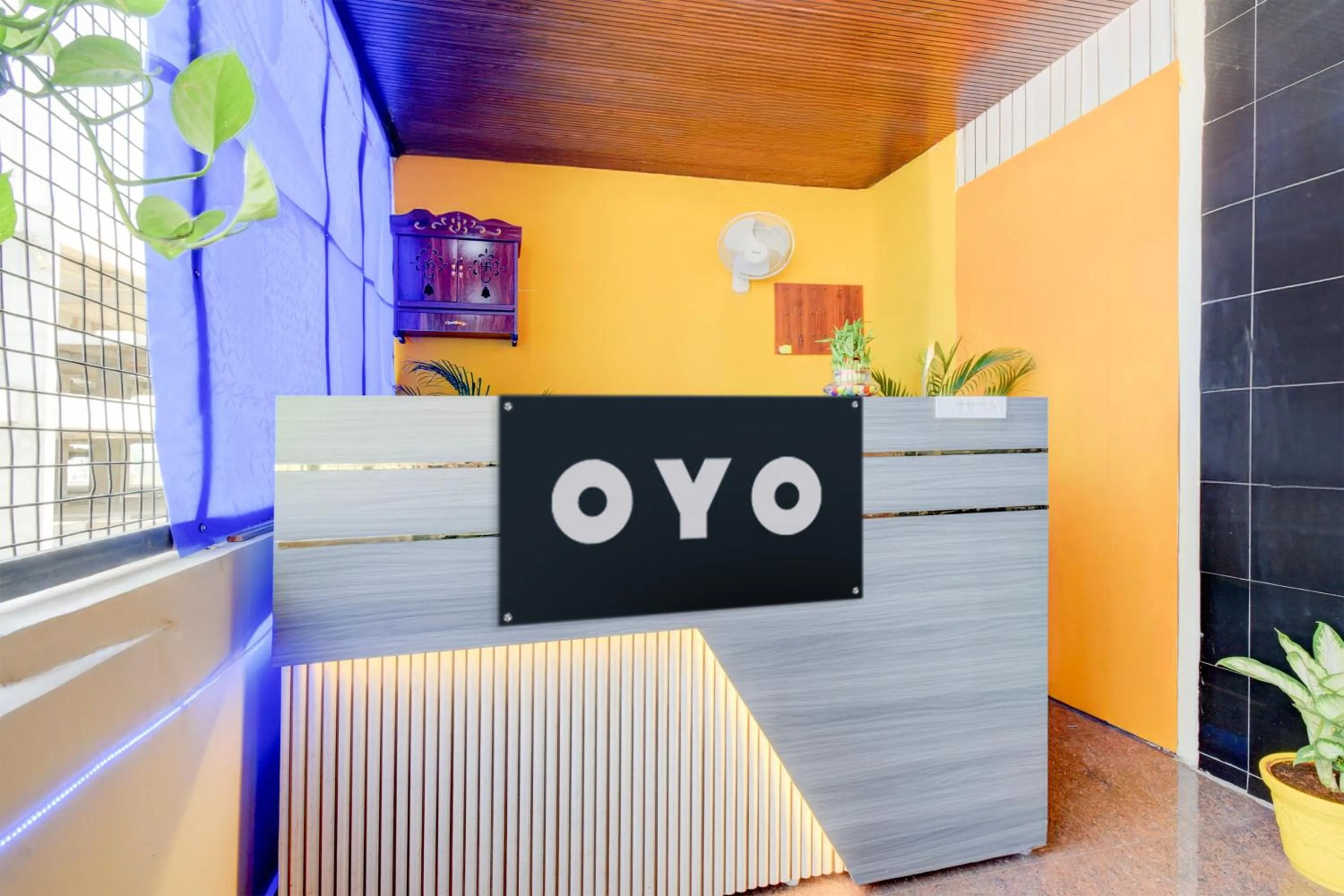 Lobby or reception in Hotel O SRINIVASA RESIDENCY