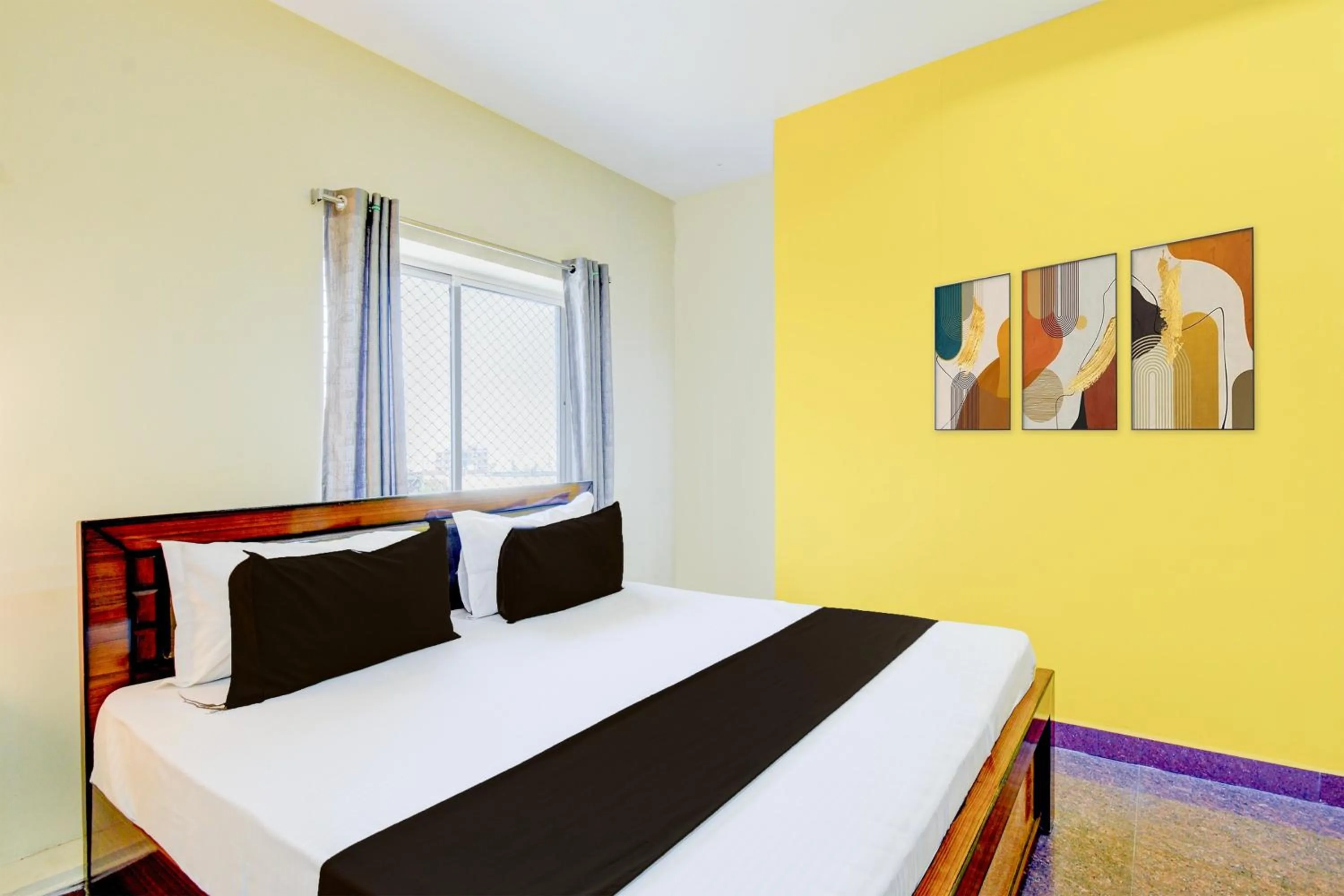 Bedroom, Bed in Hotel O SRINIVASA RESIDENCY