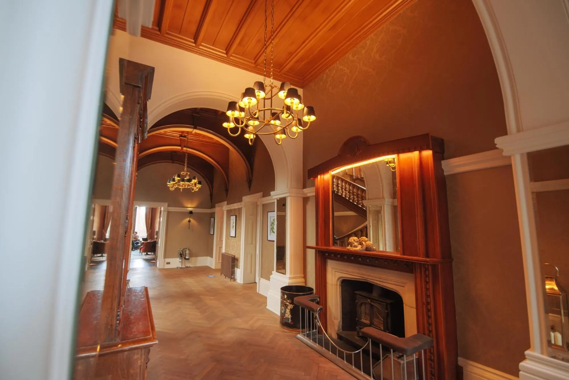 Lobby or reception in Cornhill Castle