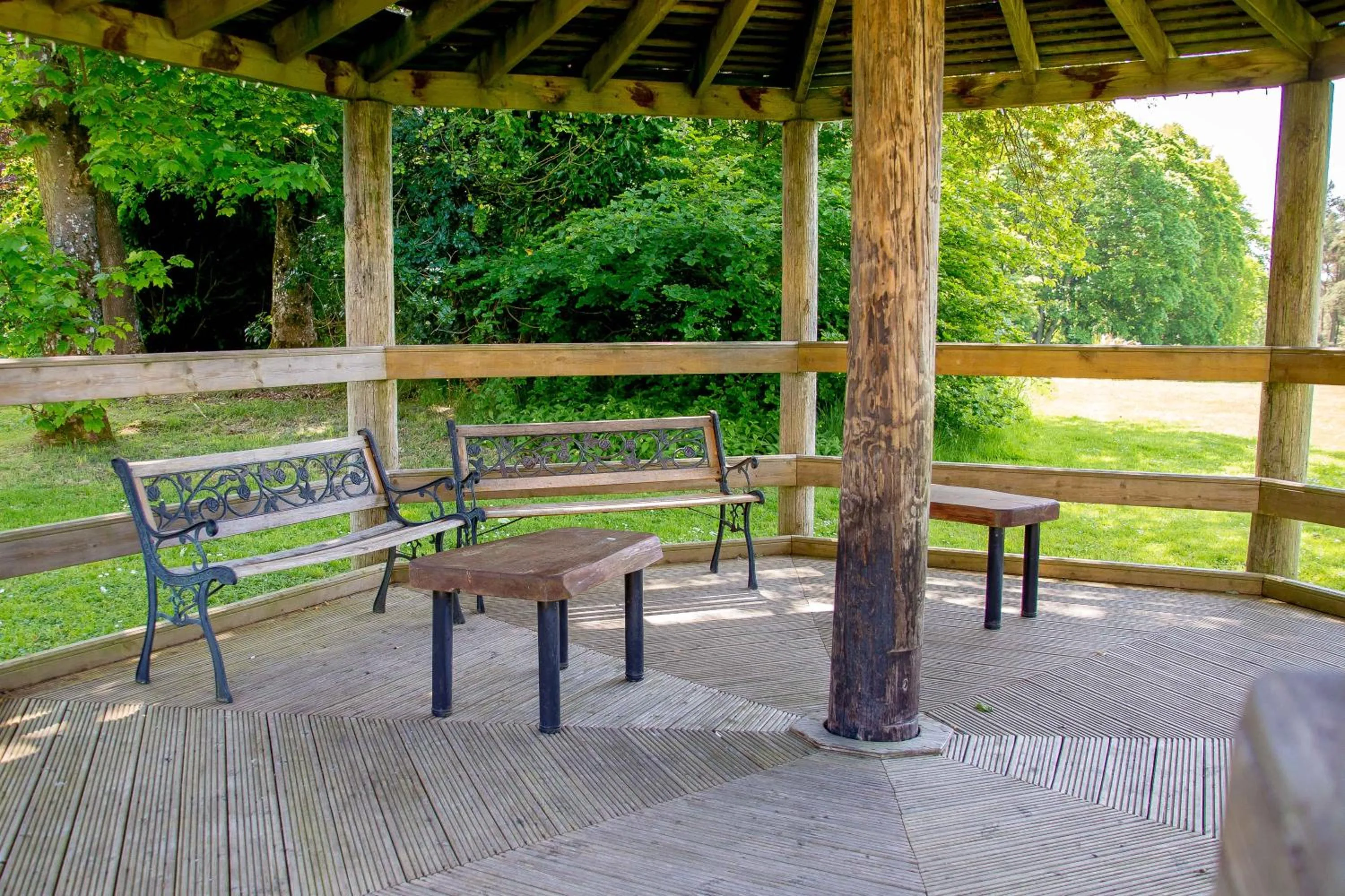 Natural landscape in Cornhill Castle