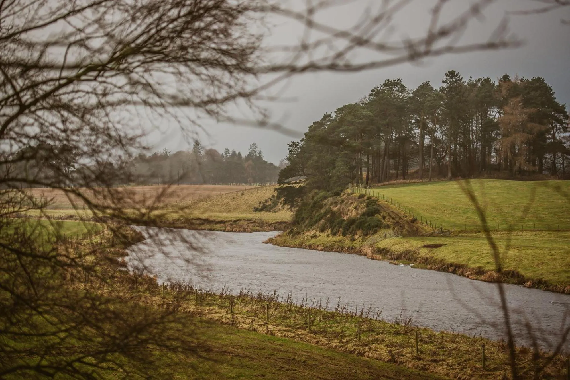 Natural landscape in Cornhill Castle