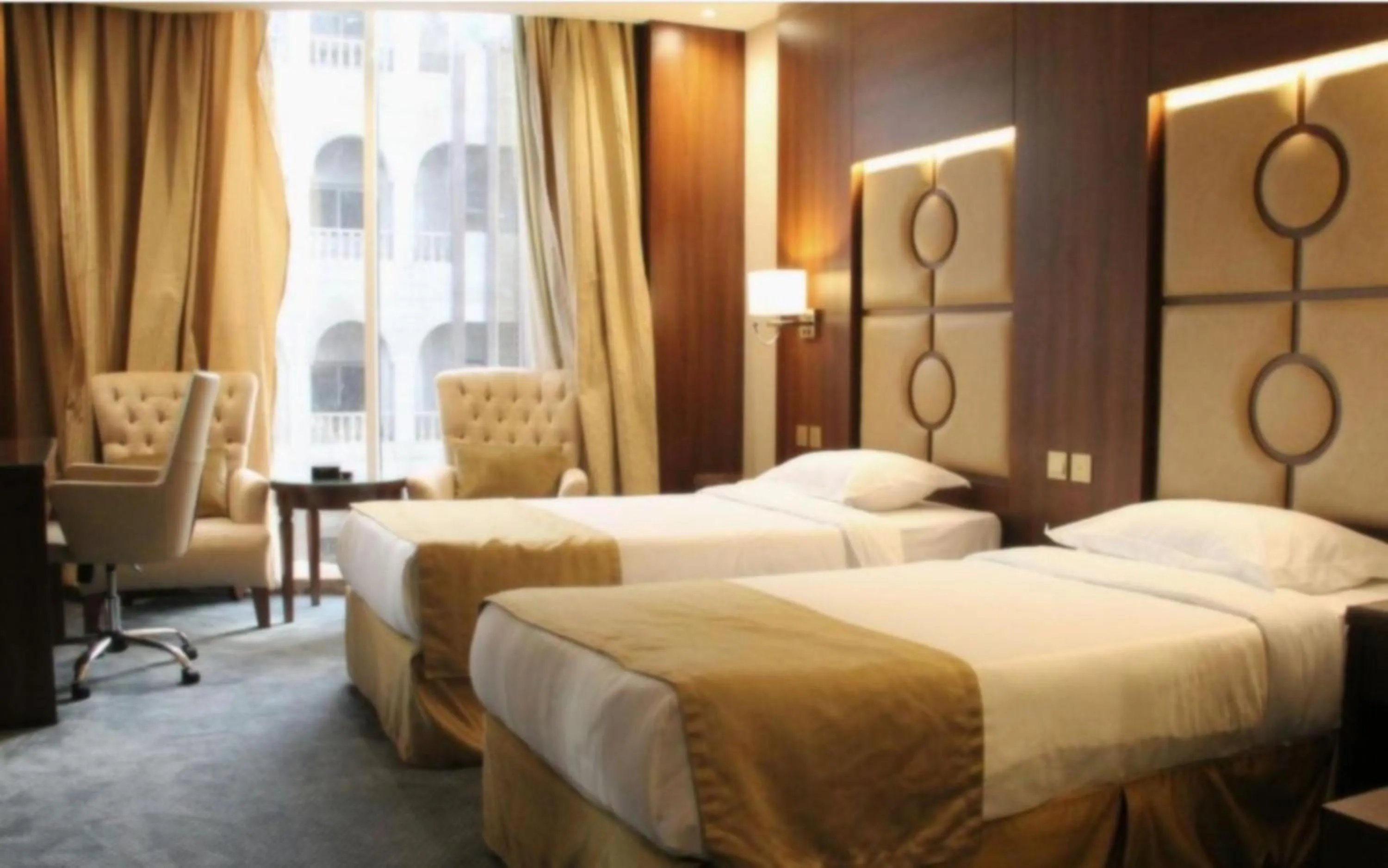 Bed in Sunday Harbour Gateway Jeddah Beach Hotel