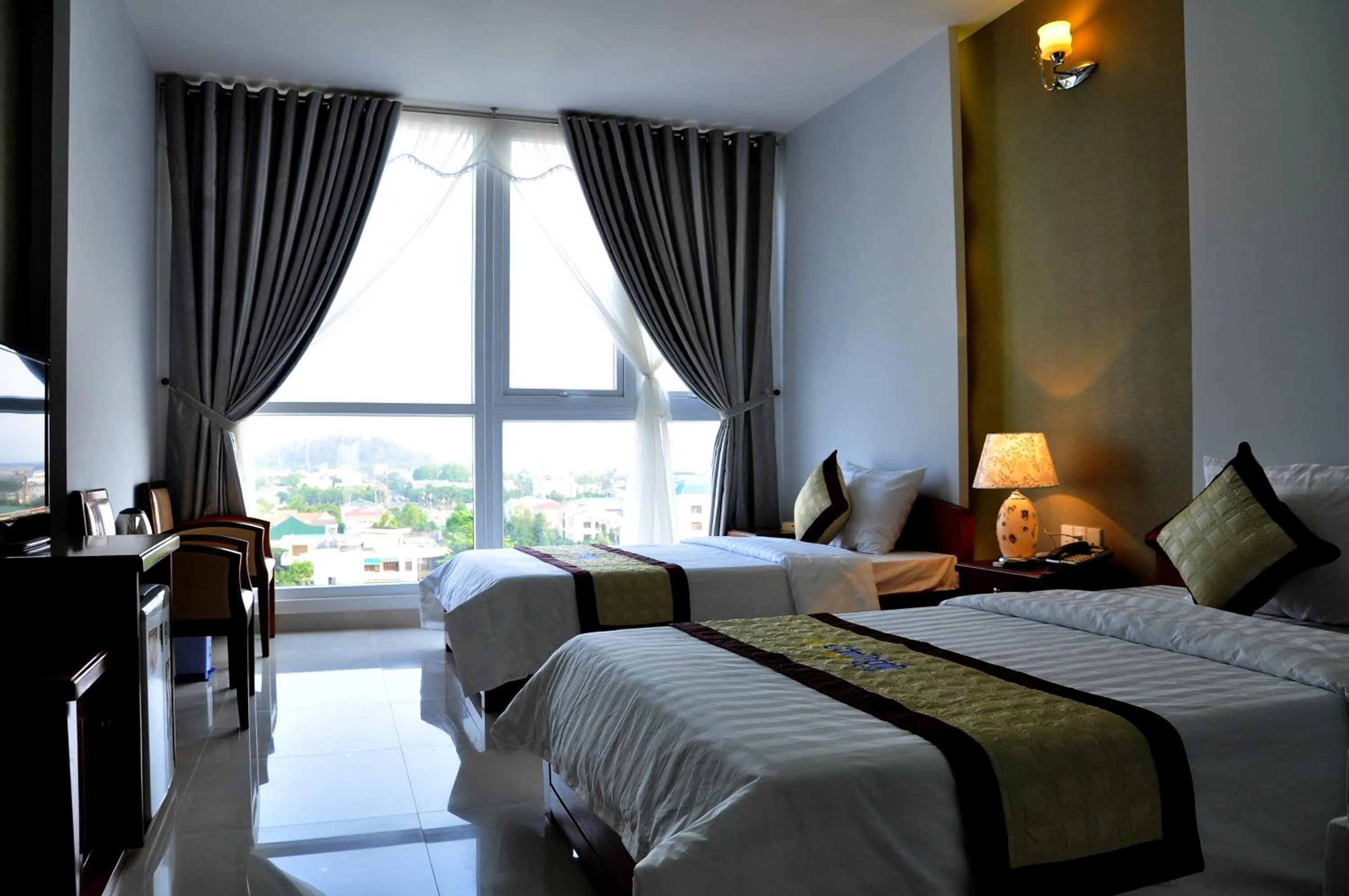 Bedroom, Bed in Cam Thanh Hotel