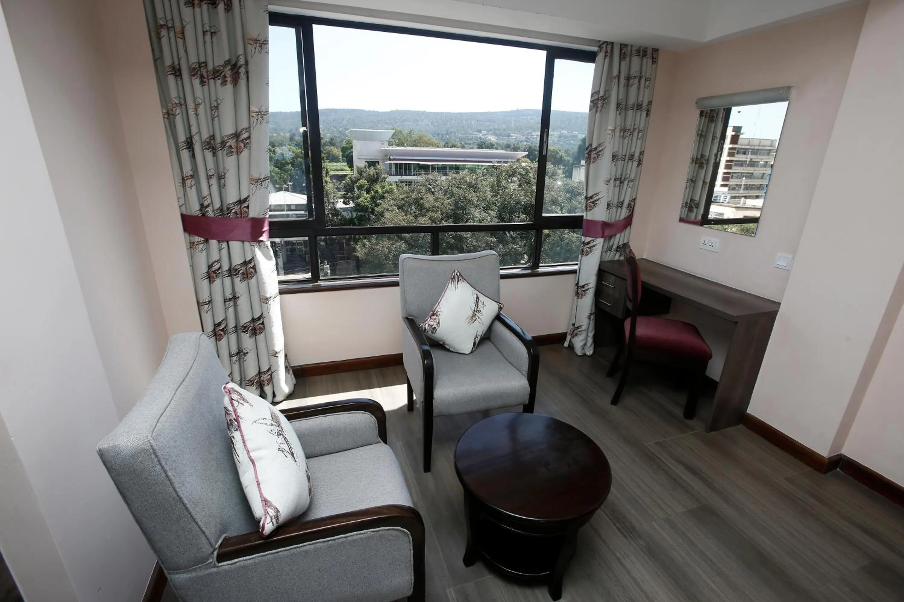 Seating area in Merica Hotel