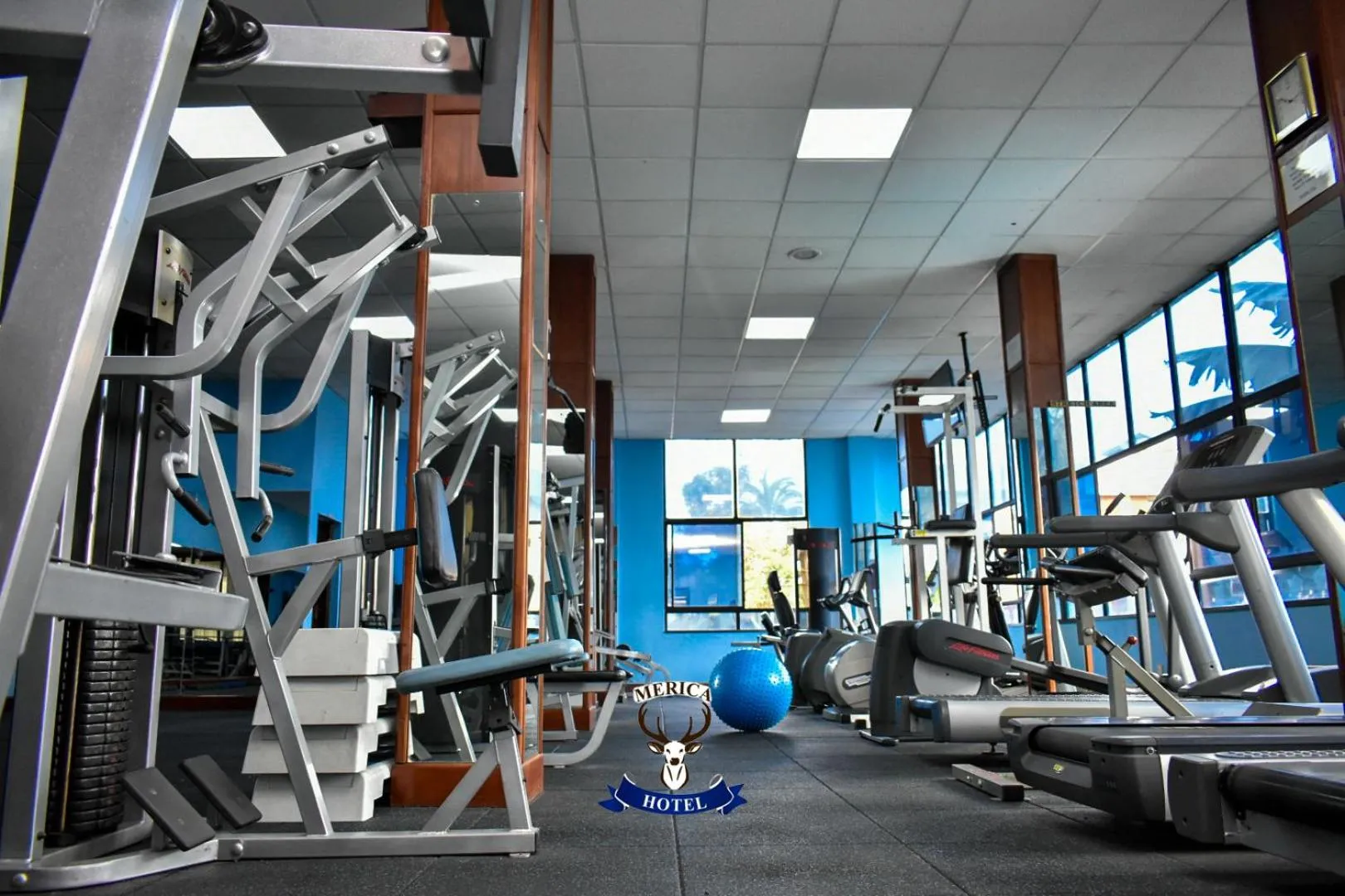 Fitness centre/facilities in Merica Hotel