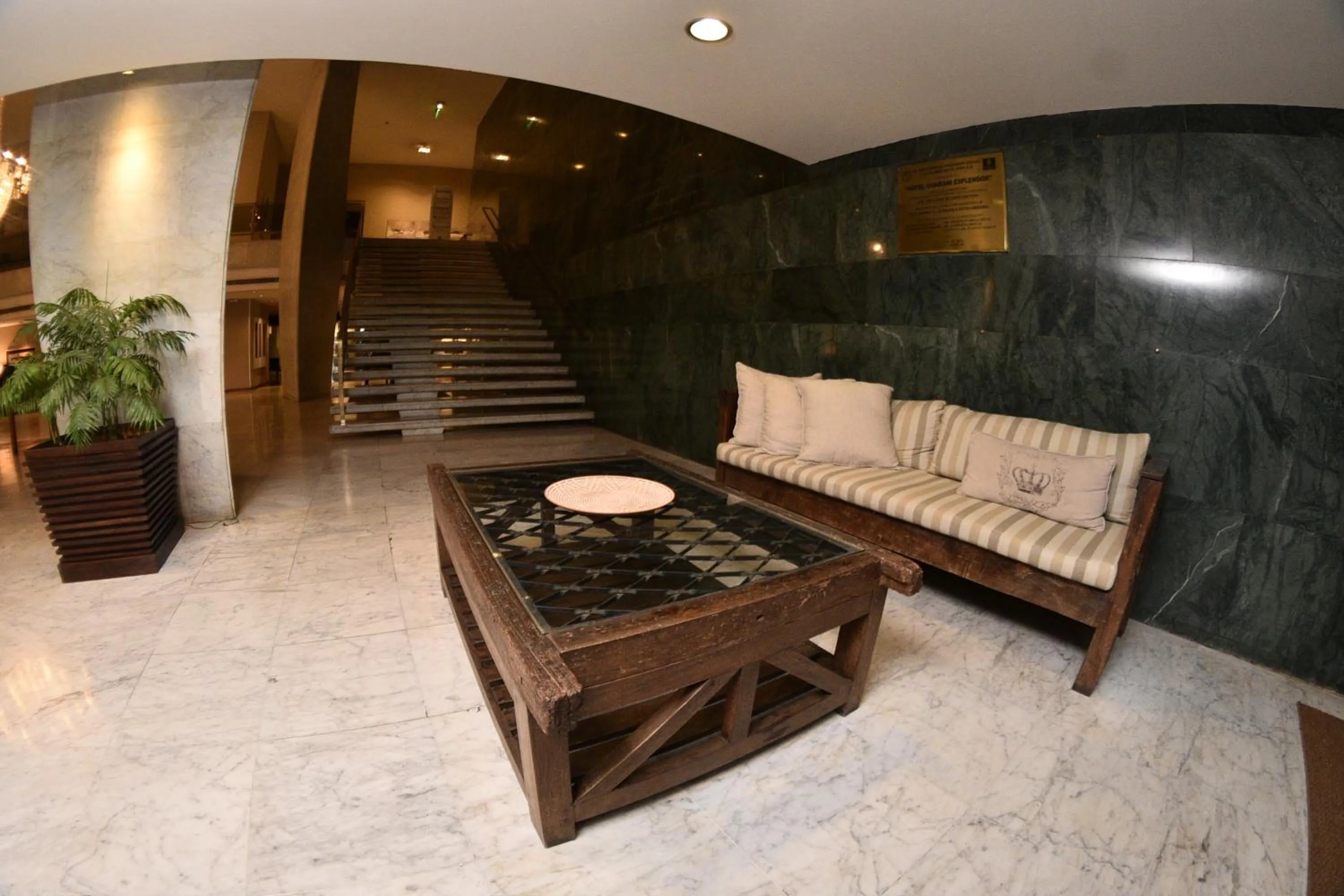Seating area in Hotel Guarani Asuncion