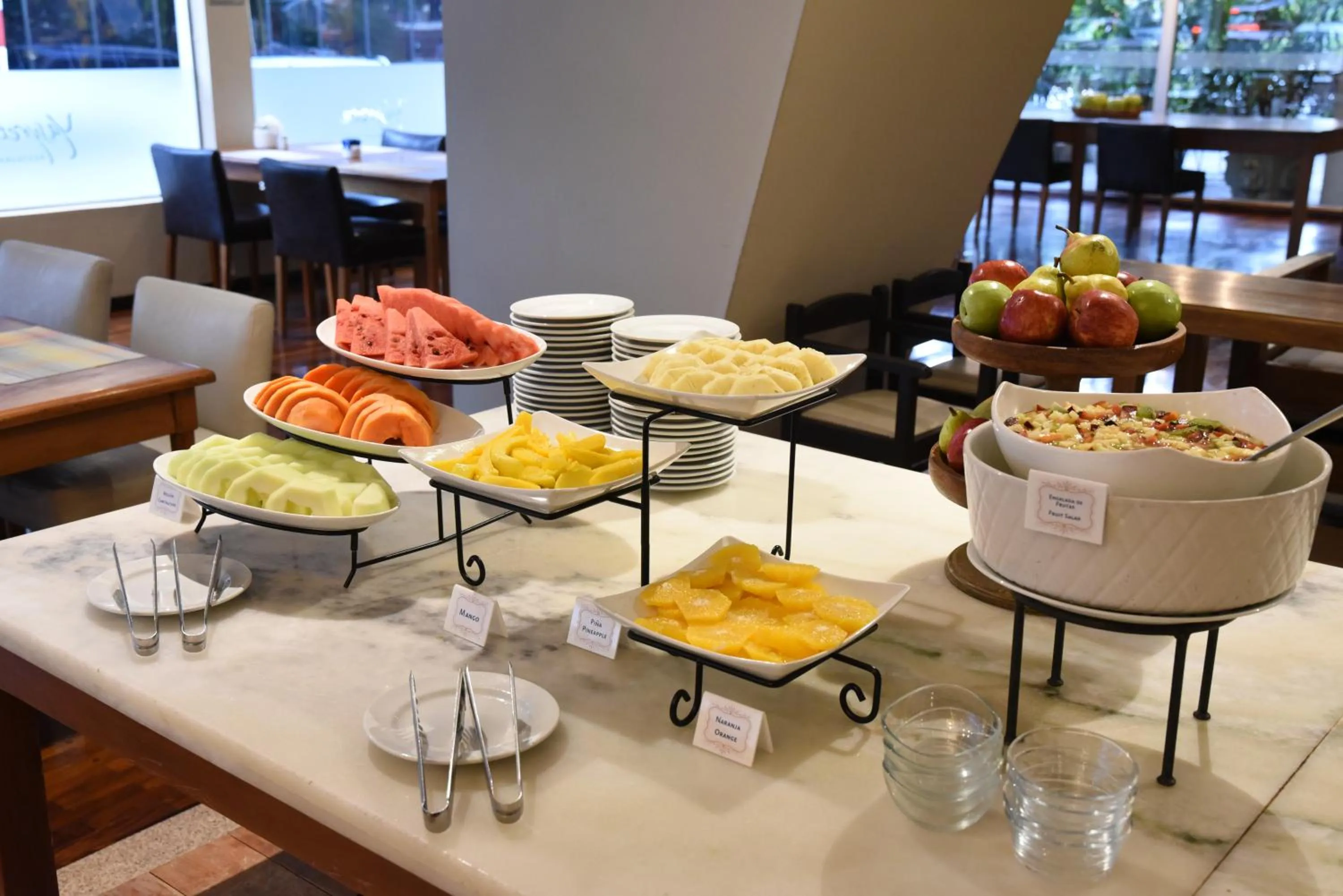 Breakfast in Hotel Guarani Asuncion