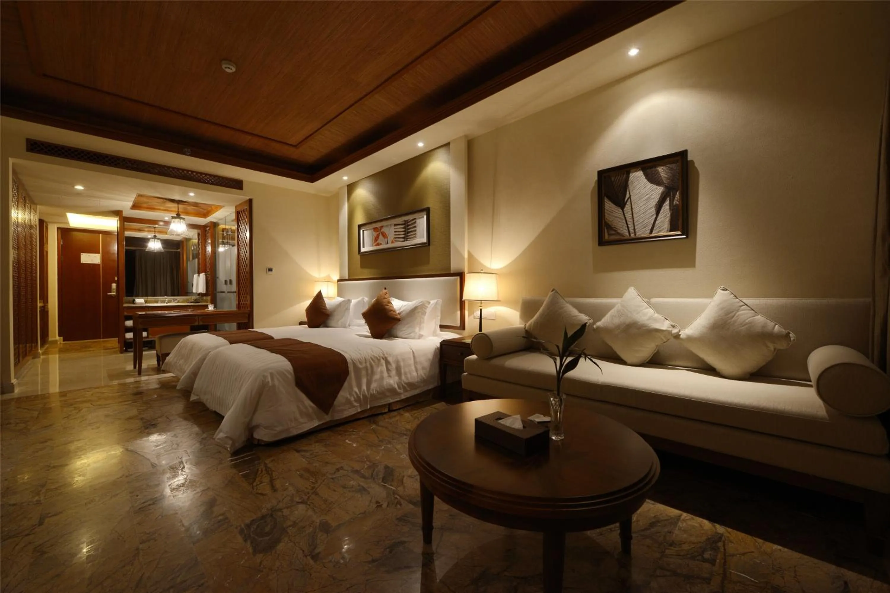 Photo of the whole room, Bed in Stony Brook Villa Jianguo Resort Sanya