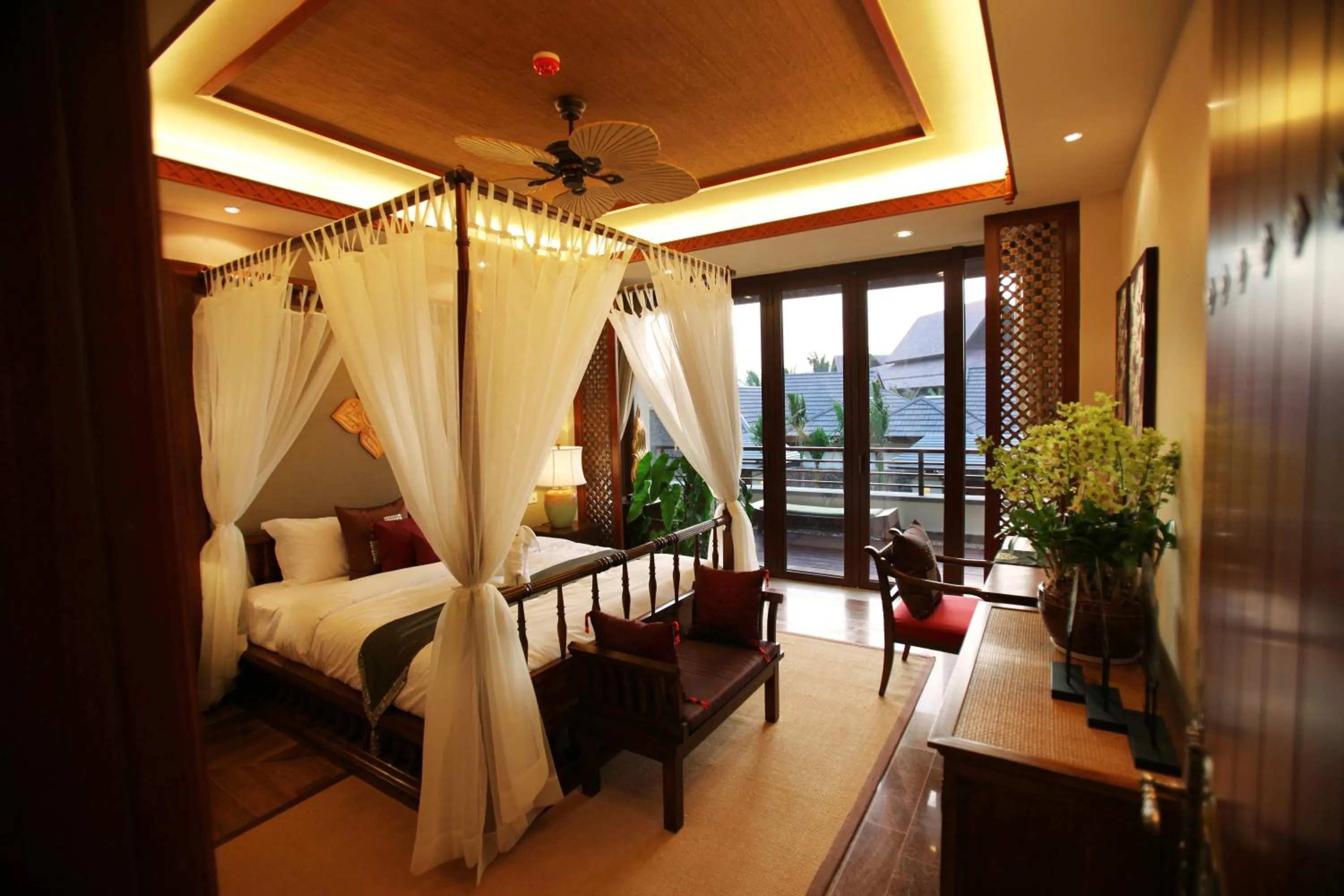 Bedroom, Bed in Stony Brook Villa Jianguo Resort Sanya