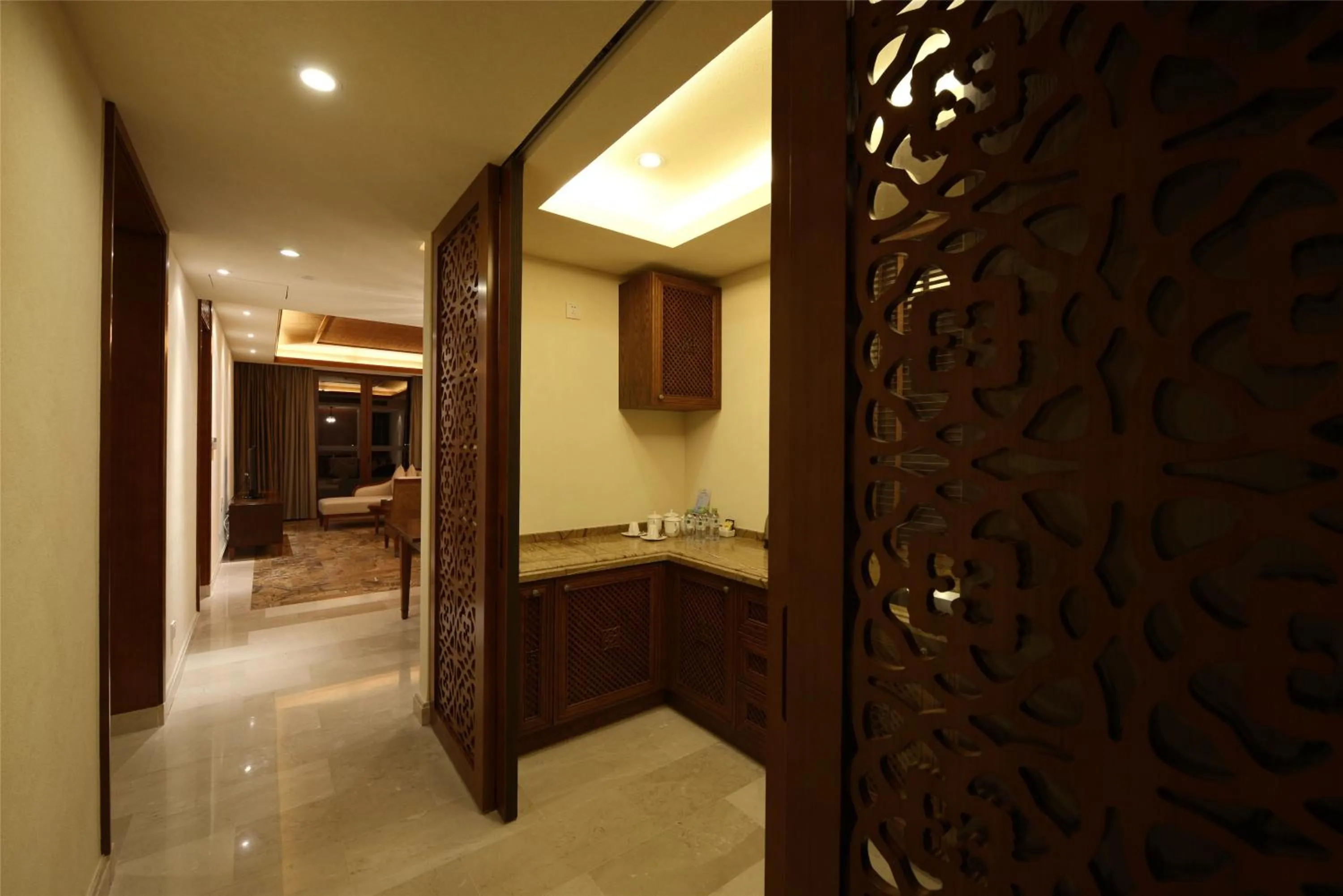 Decorative detail in Stony Brook Villa Jianguo Resort Sanya