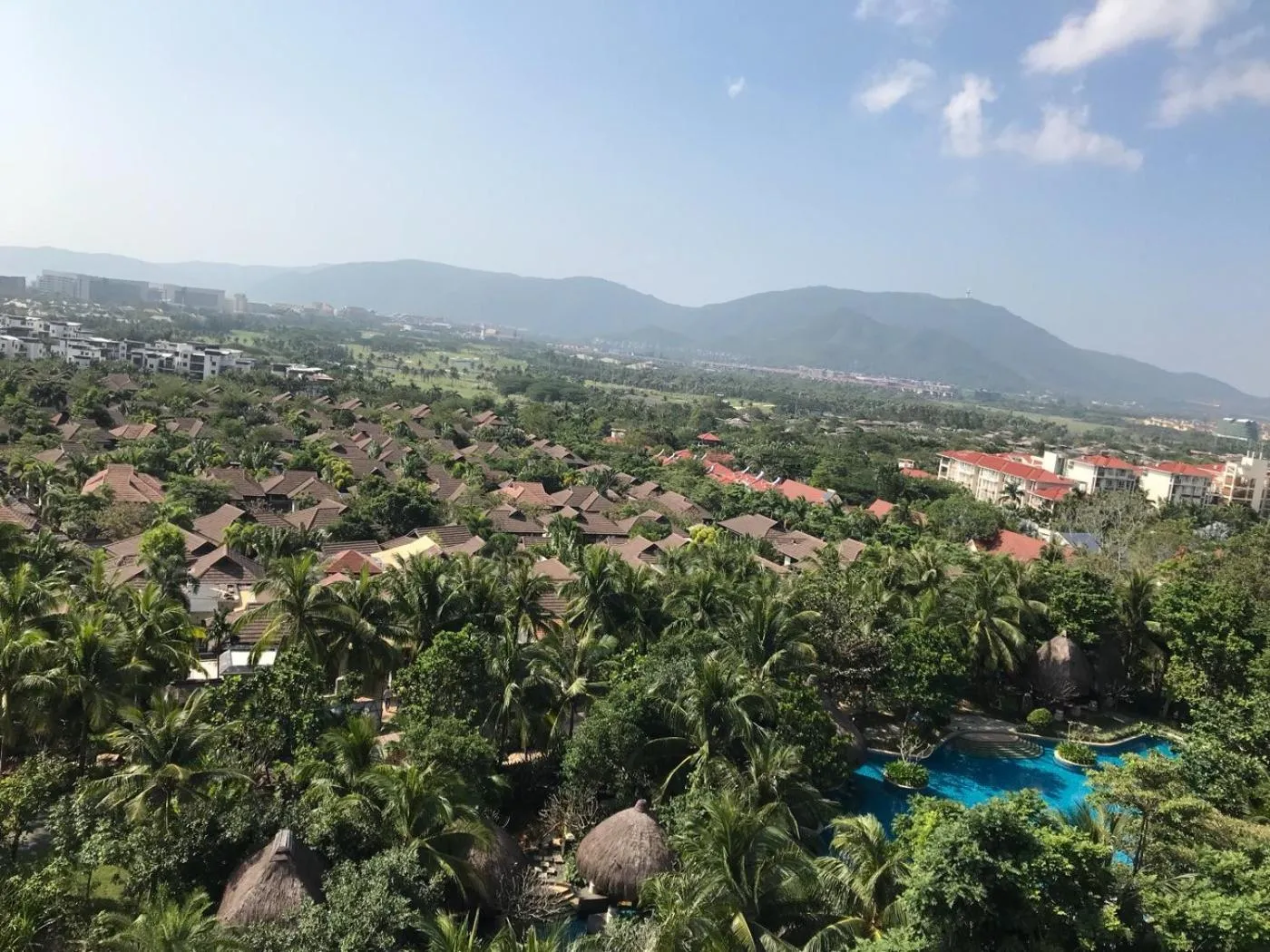 Mountain view in Stony Brook Villa Jianguo Resort Sanya