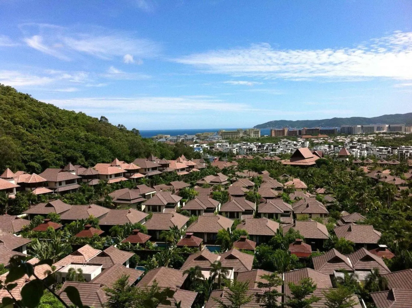 Mountain view in Stony Brook Villa Jianguo Resort Sanya
