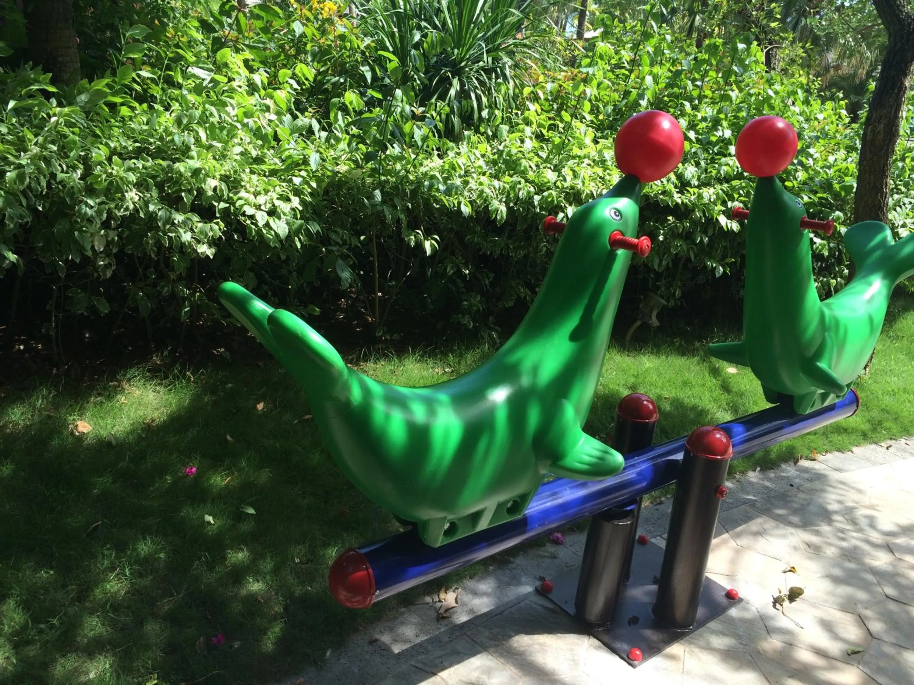 Garden in Stony Brook Villa Jianguo Resort Sanya