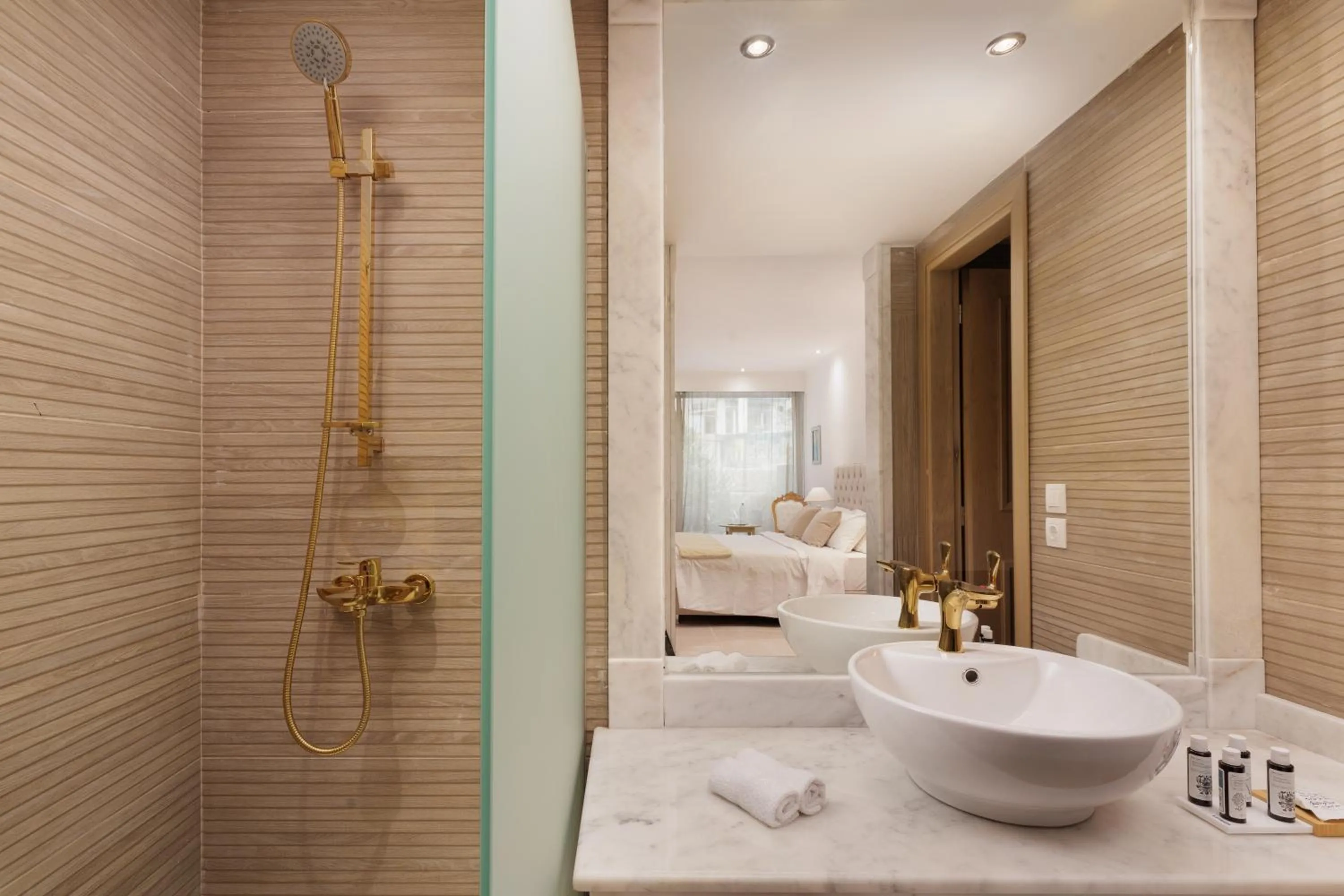 Bathroom in Mythos Panorama - Adults Only