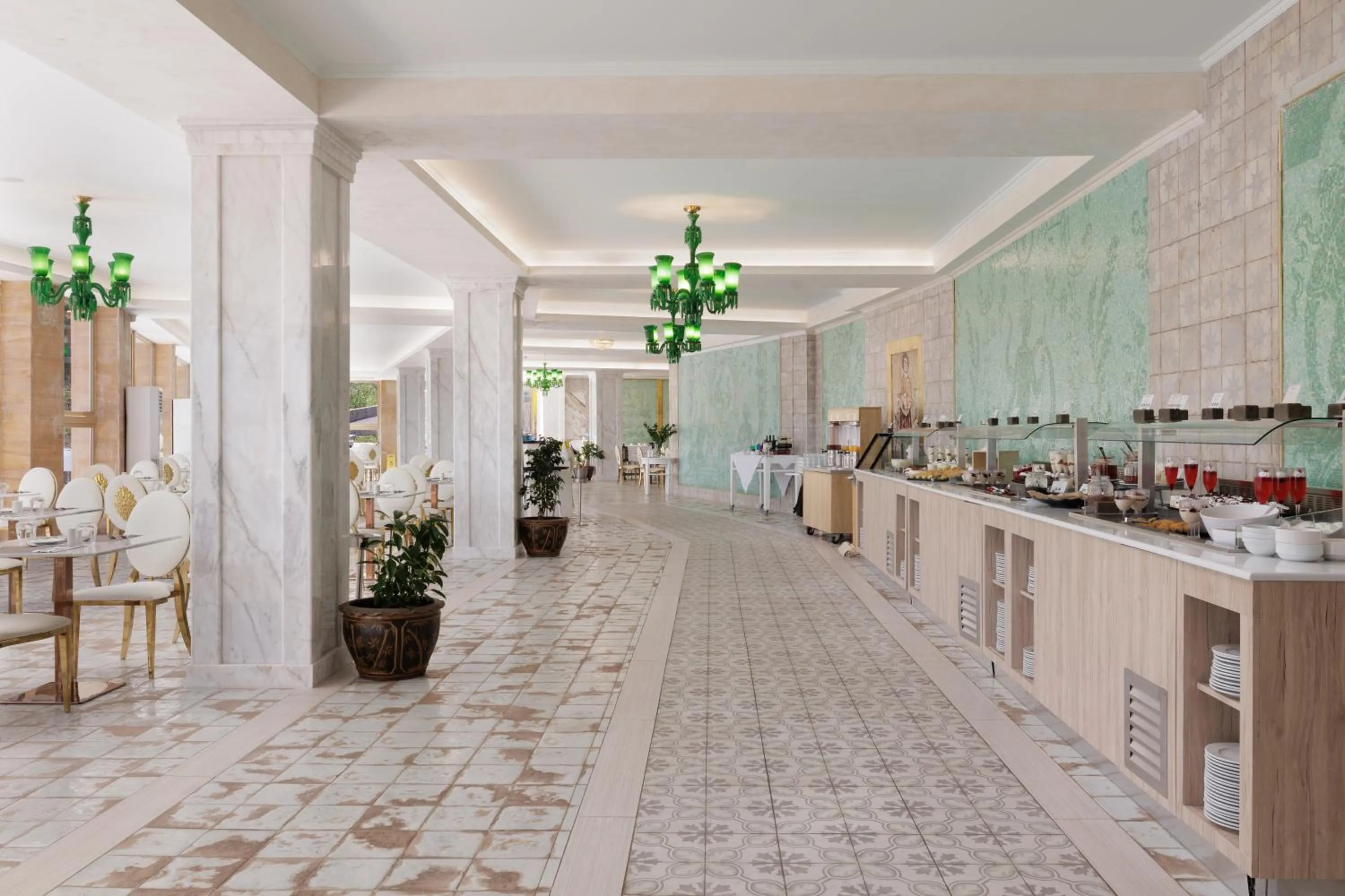 Restaurant/places to eat in Mythos Panorama - Adults Only