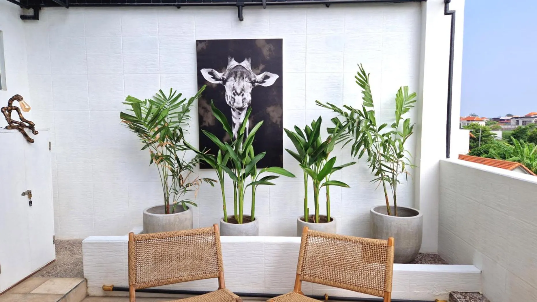 Balcony/Terrace in Nice Place To Stay - Rooftop Apartments