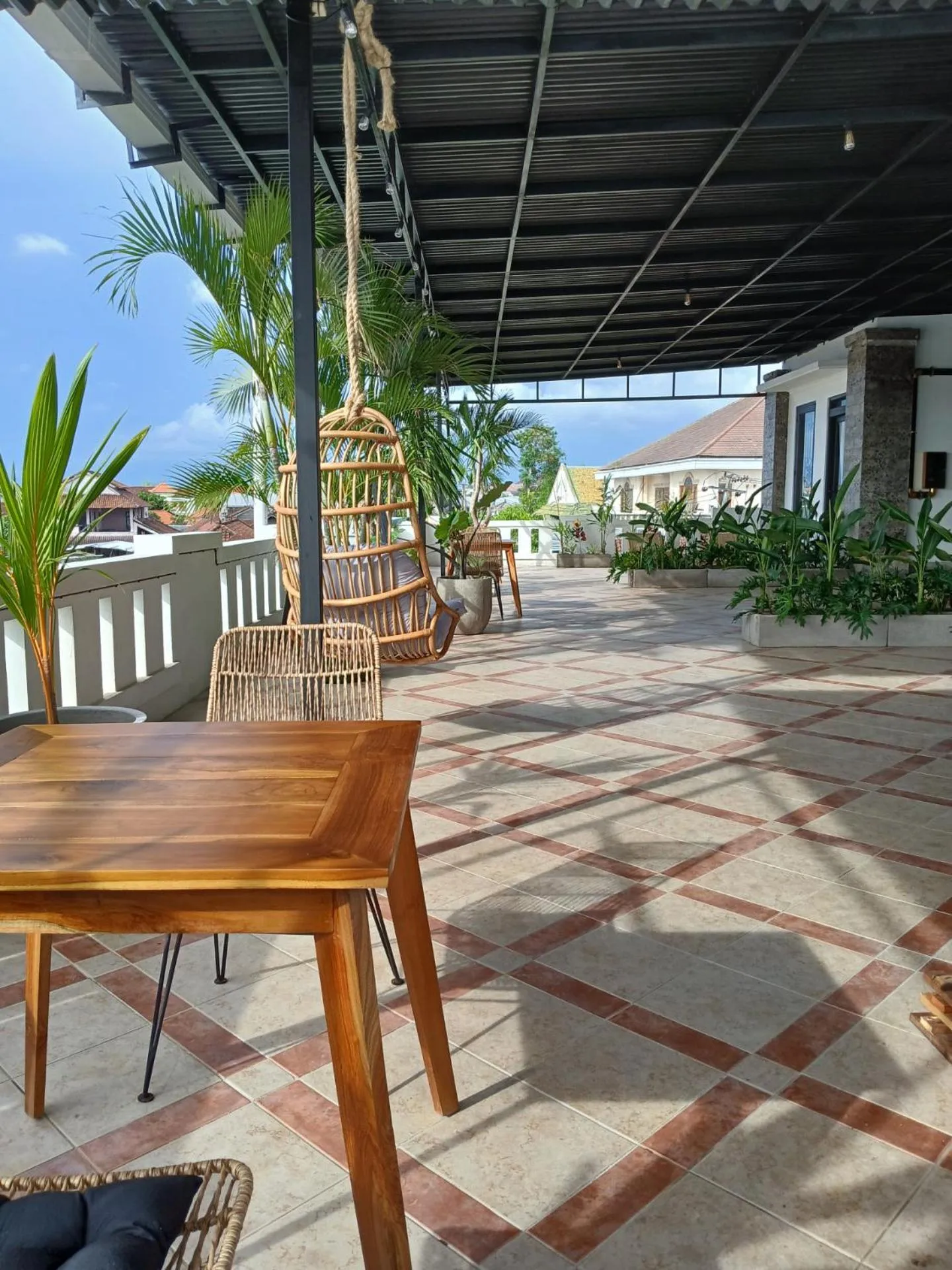 Balcony/Terrace in Nice Place To Stay - Rooftop Apartments