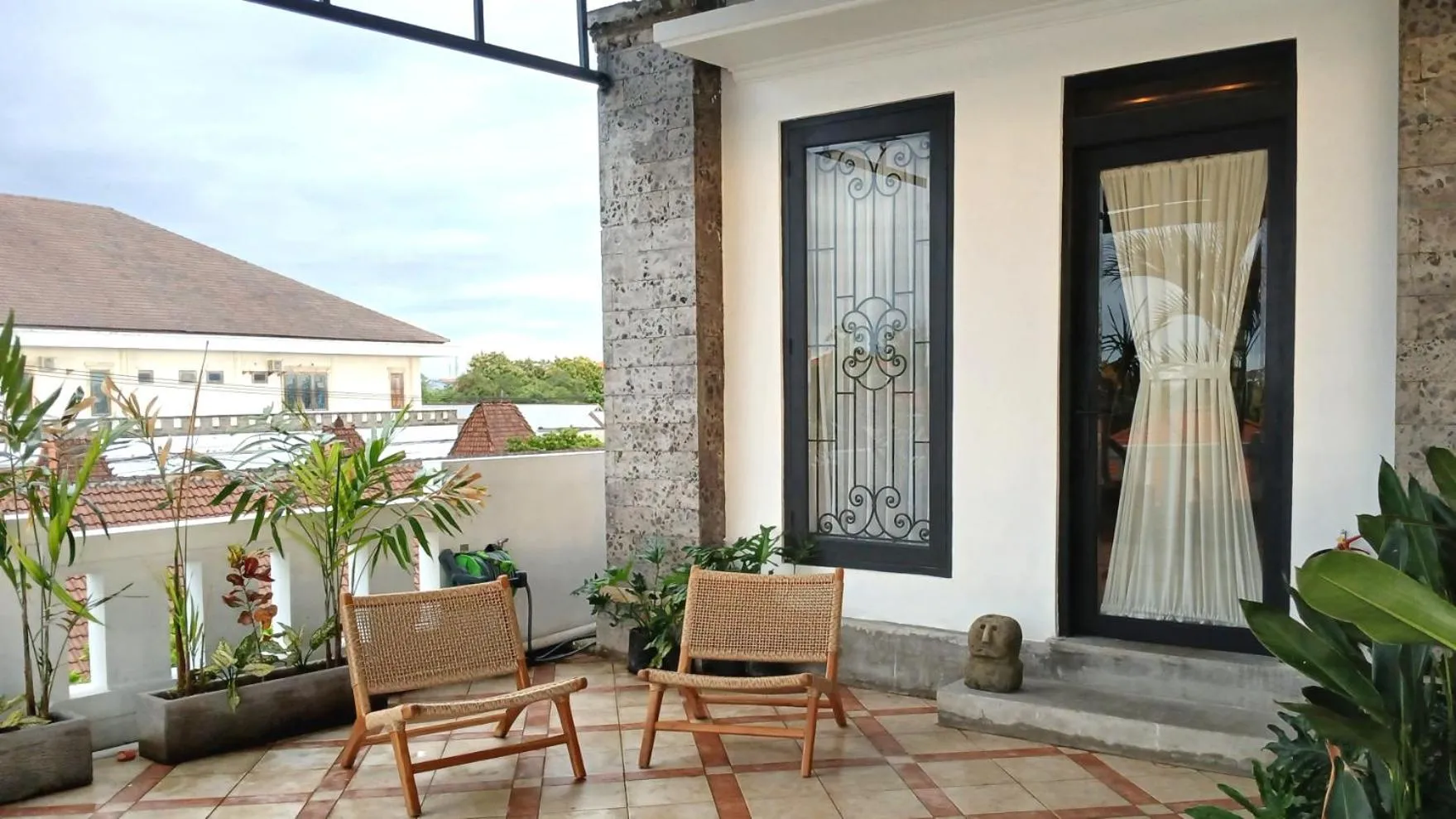Balcony/Terrace in Nice Place To Stay - Rooftop Apartments