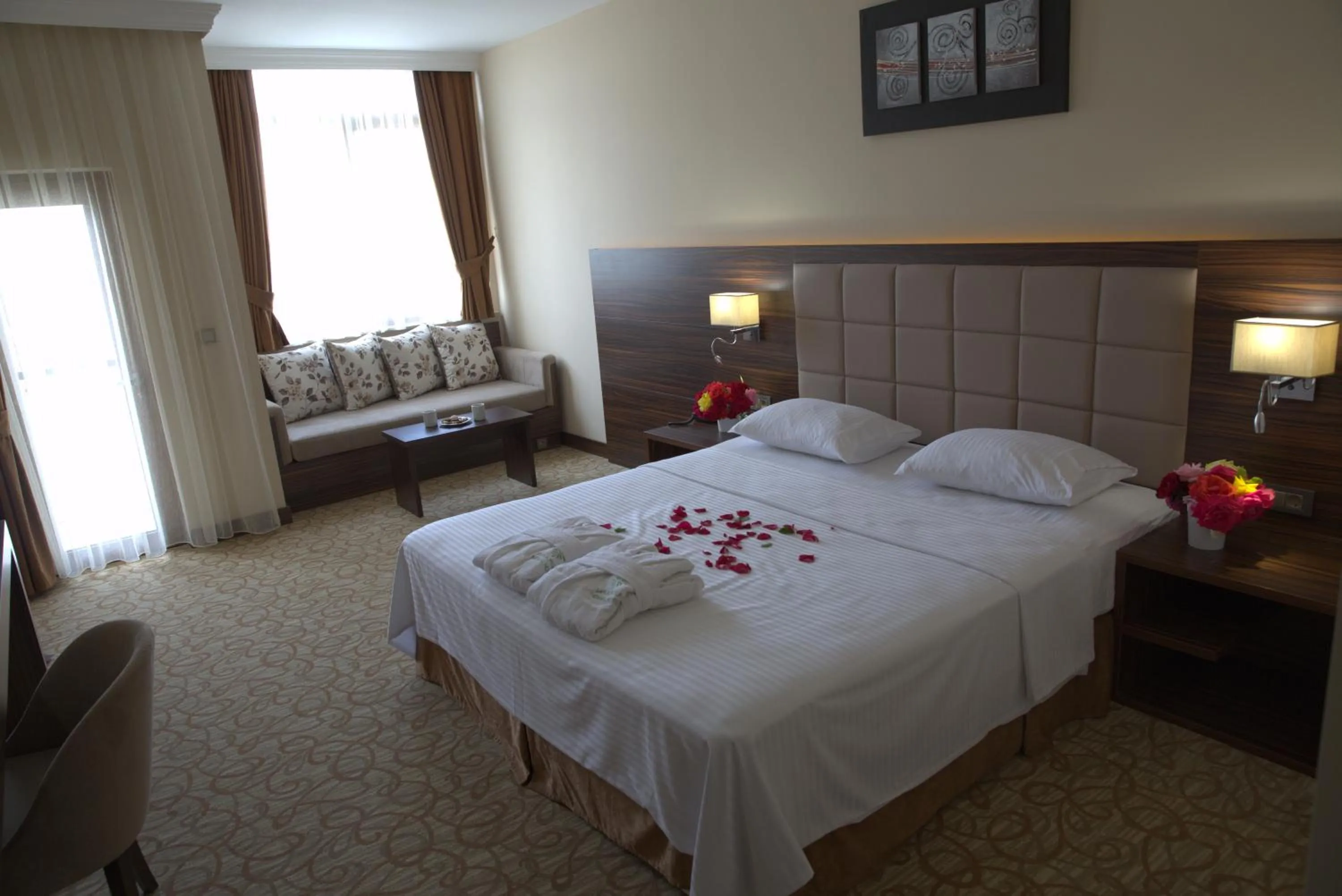 Bedroom, Bed in Safa Sorgun Thermal Hotel