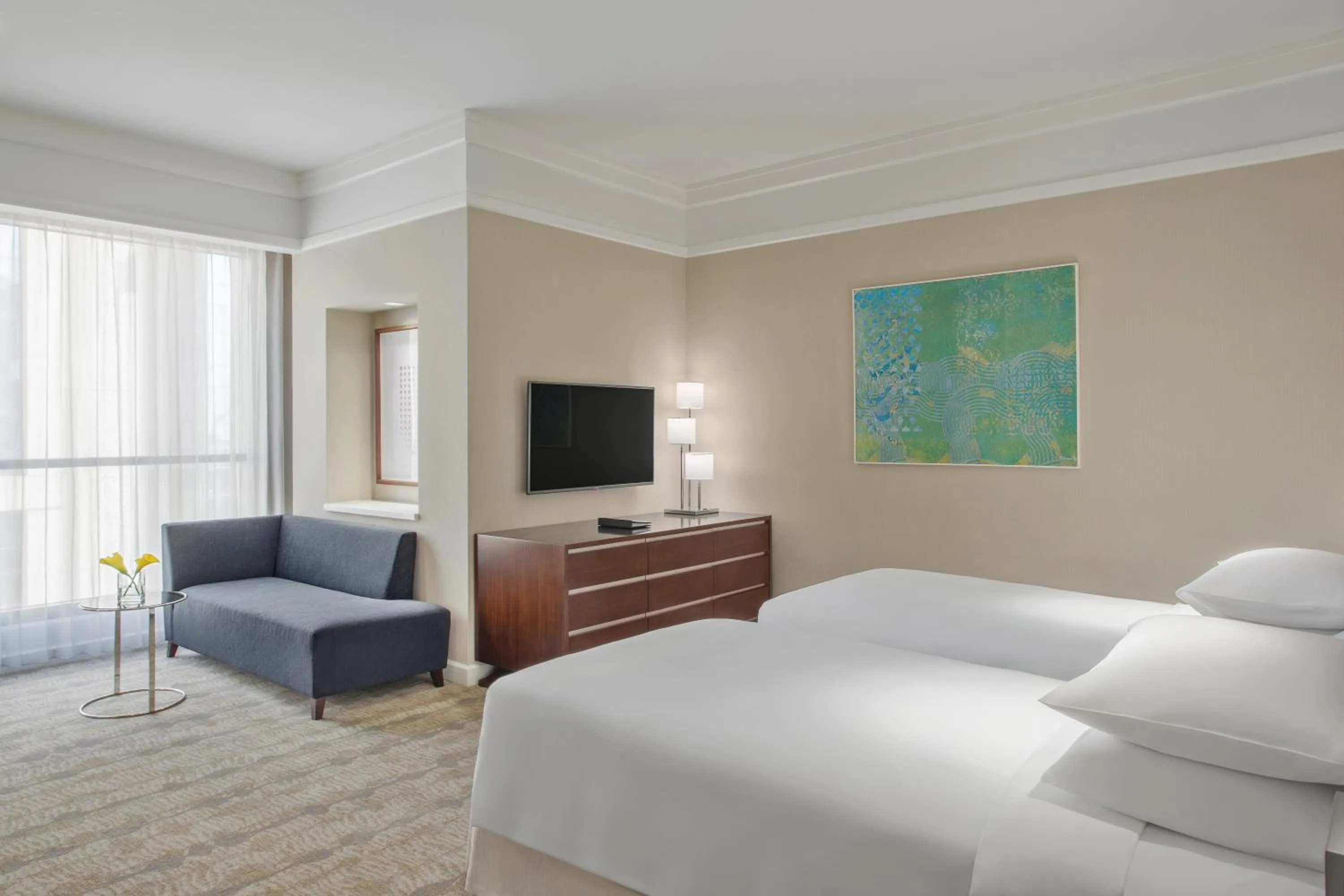 Bed in Jabal Omar Hyatt Regency Makkah