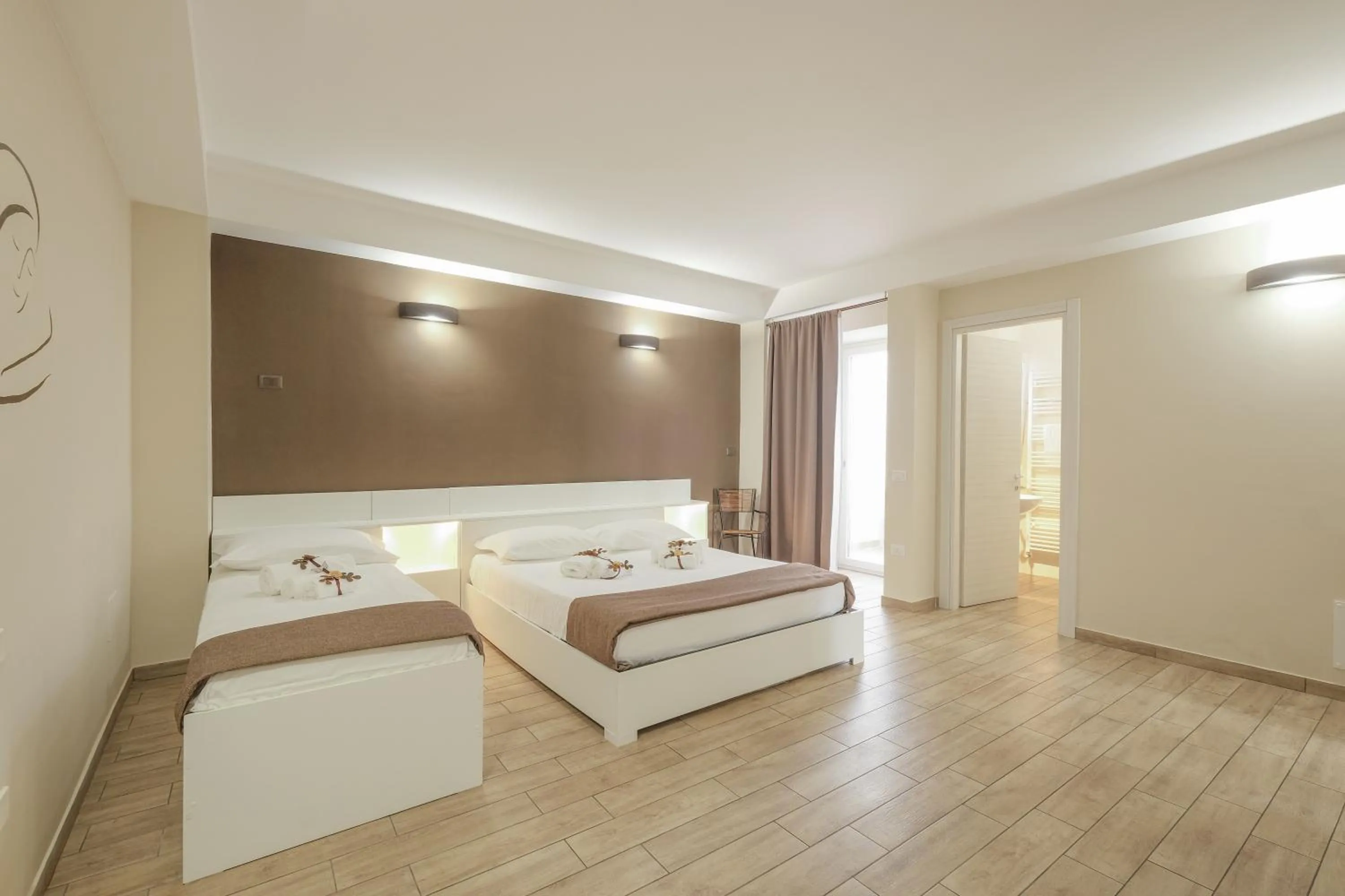 Balcony/Terrace, Bed in Le Suite del Dormiglione