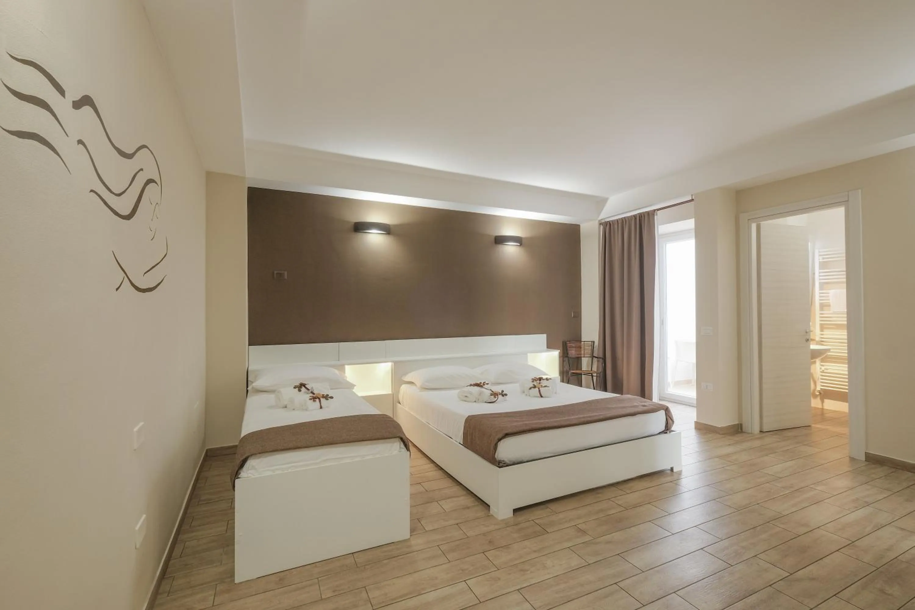 Bed in Le Suite del Dormiglione