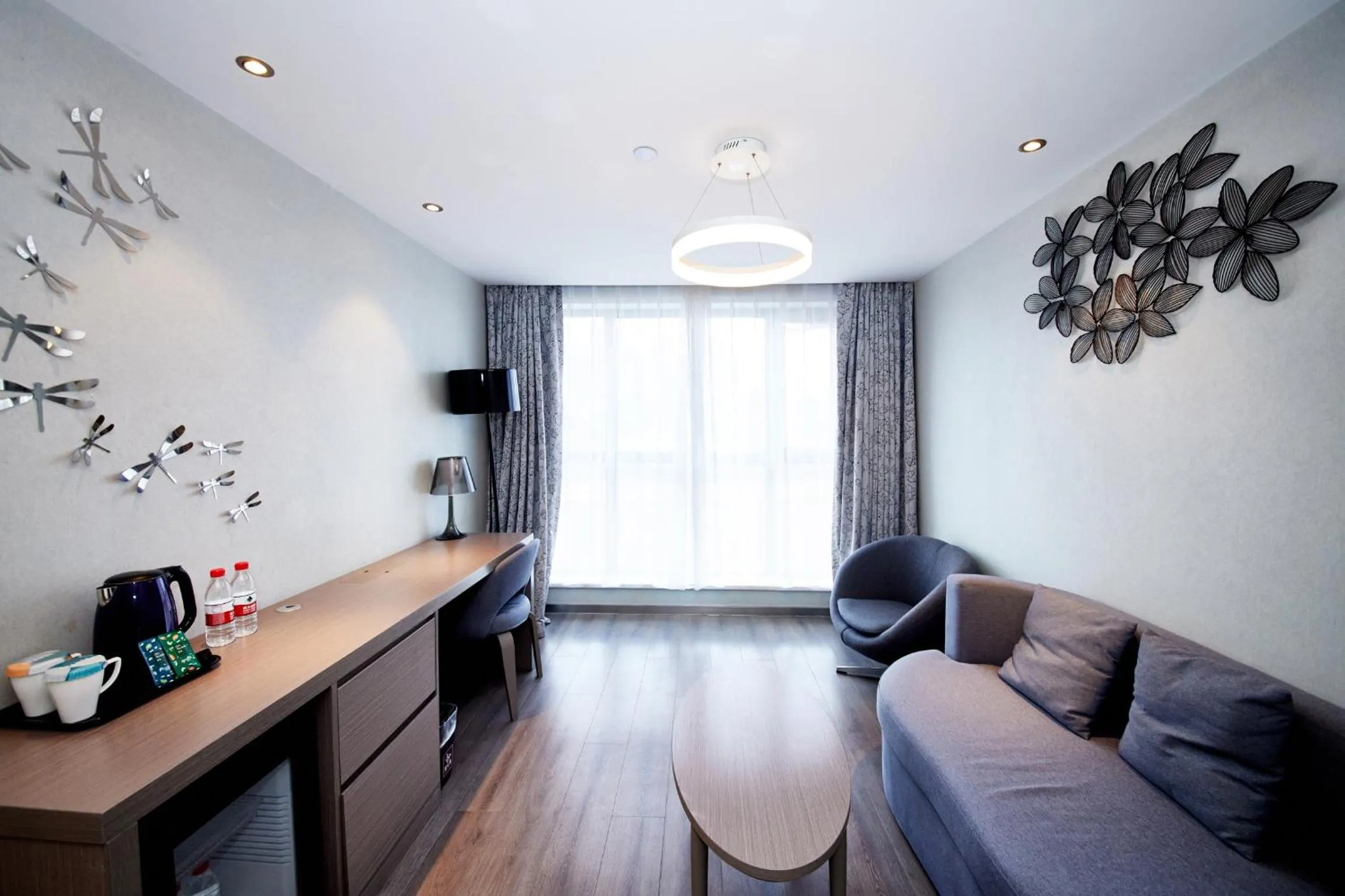 Living room in Orange Hotel Shanghai Hongkou Football Stadium Branch