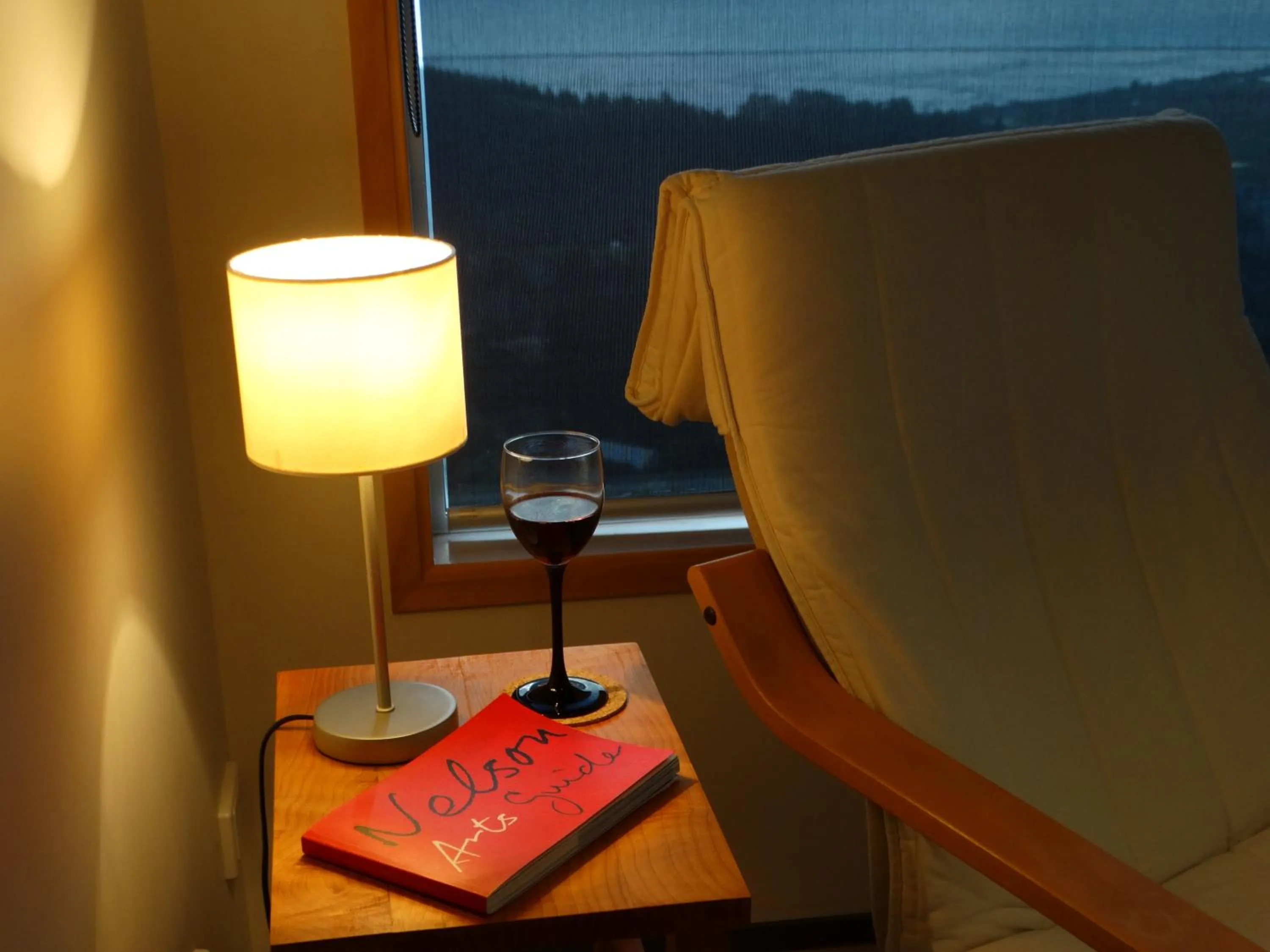 Seating area in Big Sky Nelson Luxury Eco B&B