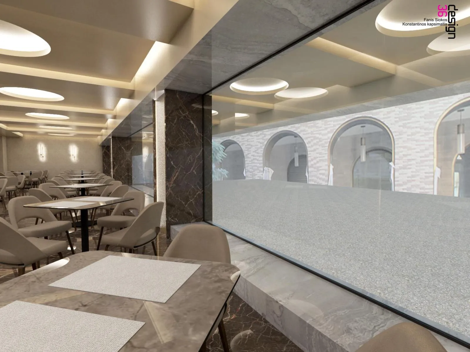 Restaurant/places to eat in Great Athens Hotel