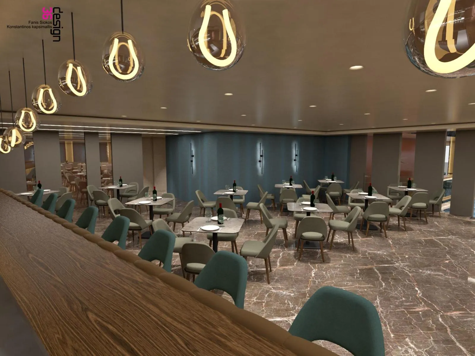 Restaurant/places to eat in Great Athens Hotel