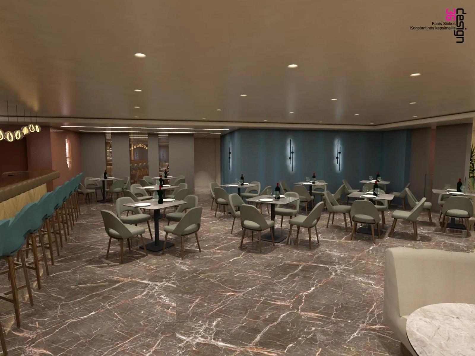 Restaurant/places to eat in Great Athens Hotel