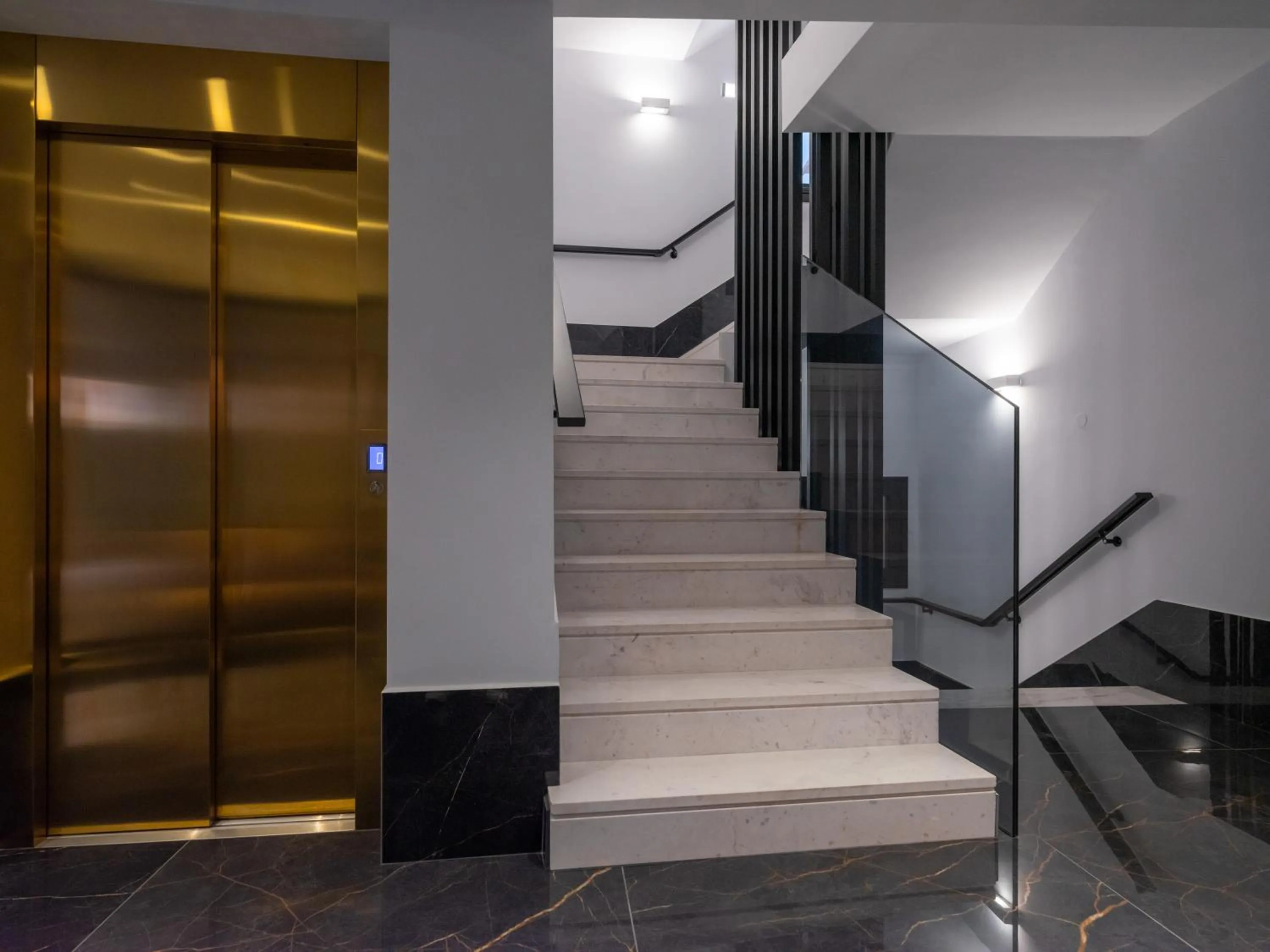 Lobby or reception in Captain Napoleon Paterakis CNP Luxurious Suites