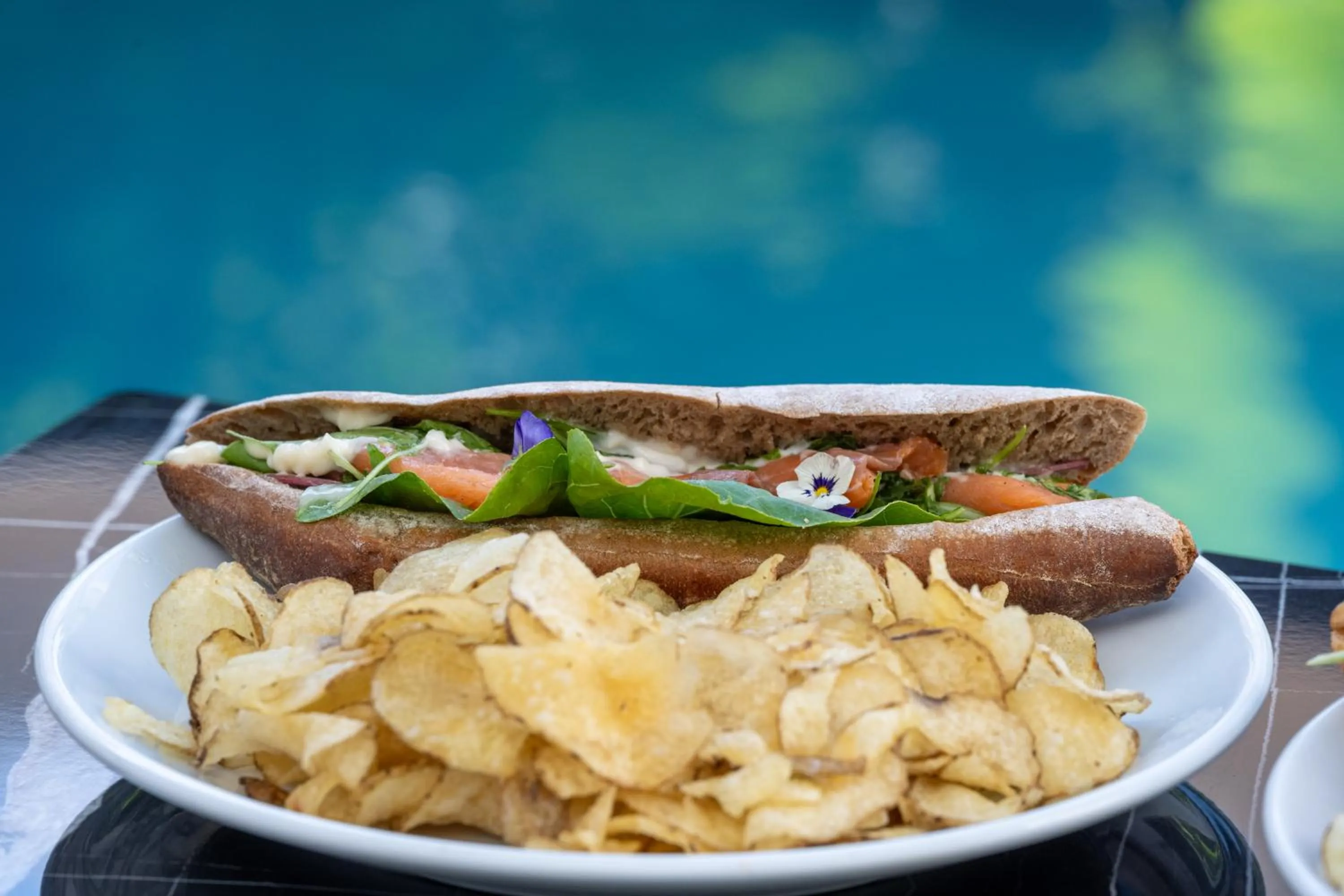 Food close-up in Captain Napoleon Paterakis CNP Luxurious Suites