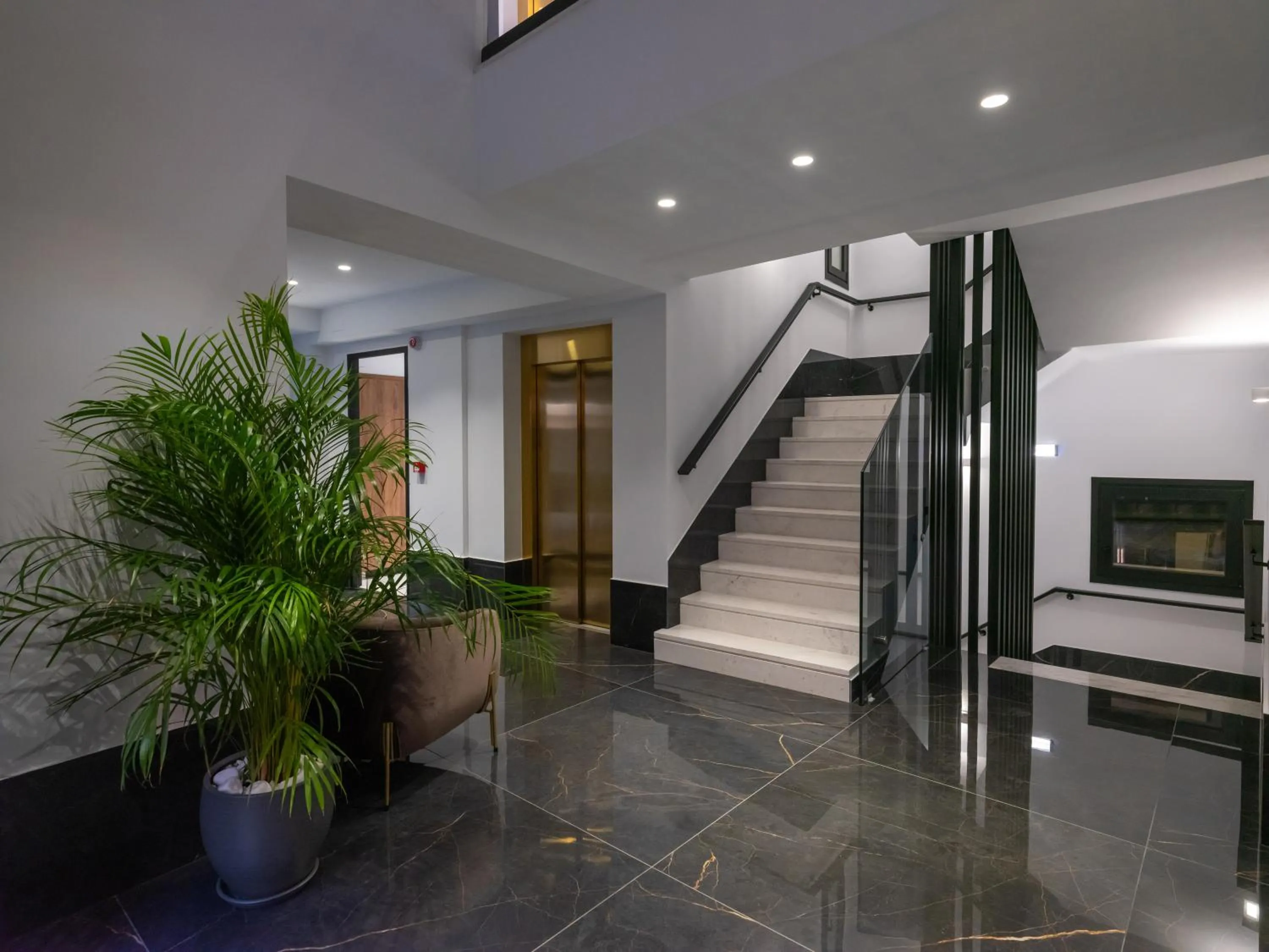 Lobby or reception in Captain Napoleon Paterakis CNP Luxurious Suites