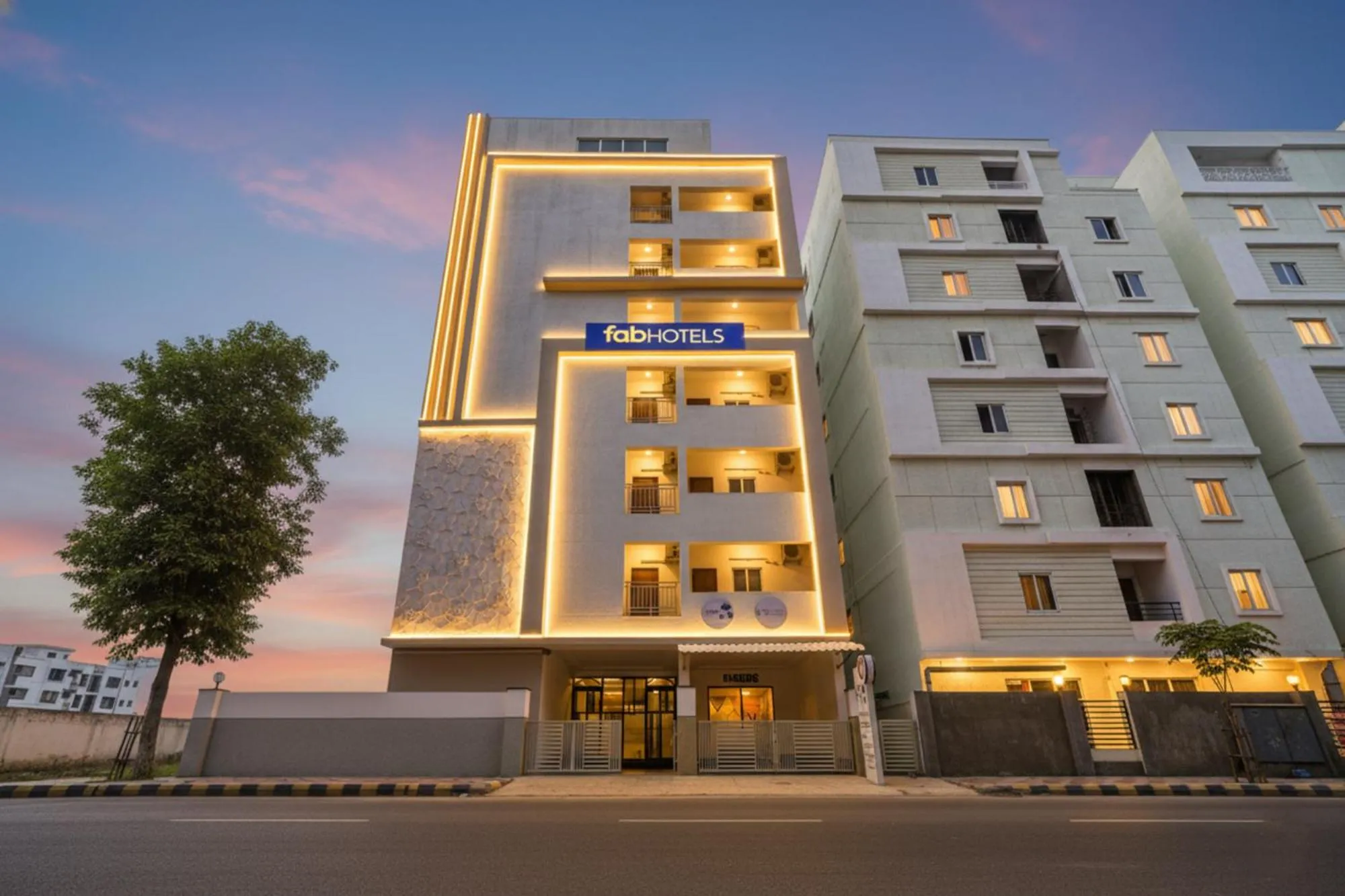 Property building in FabHotel Prime Cozy - Nr Yashoda Hospital, Hitech City