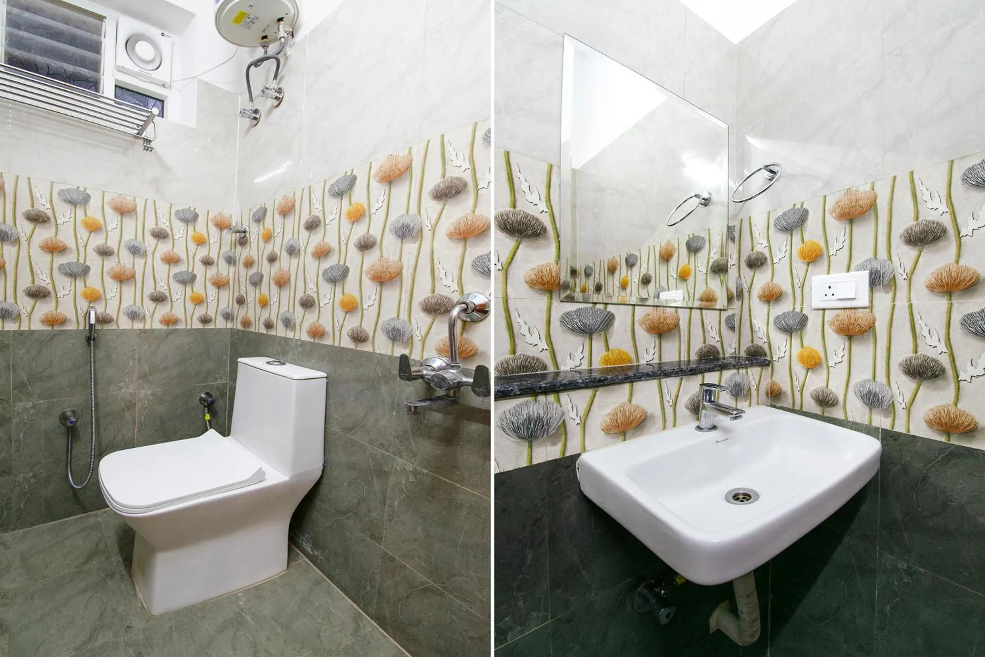 Bathroom in FabHotel Prime Cozy - Nr Yashoda Hospital, Hitech City