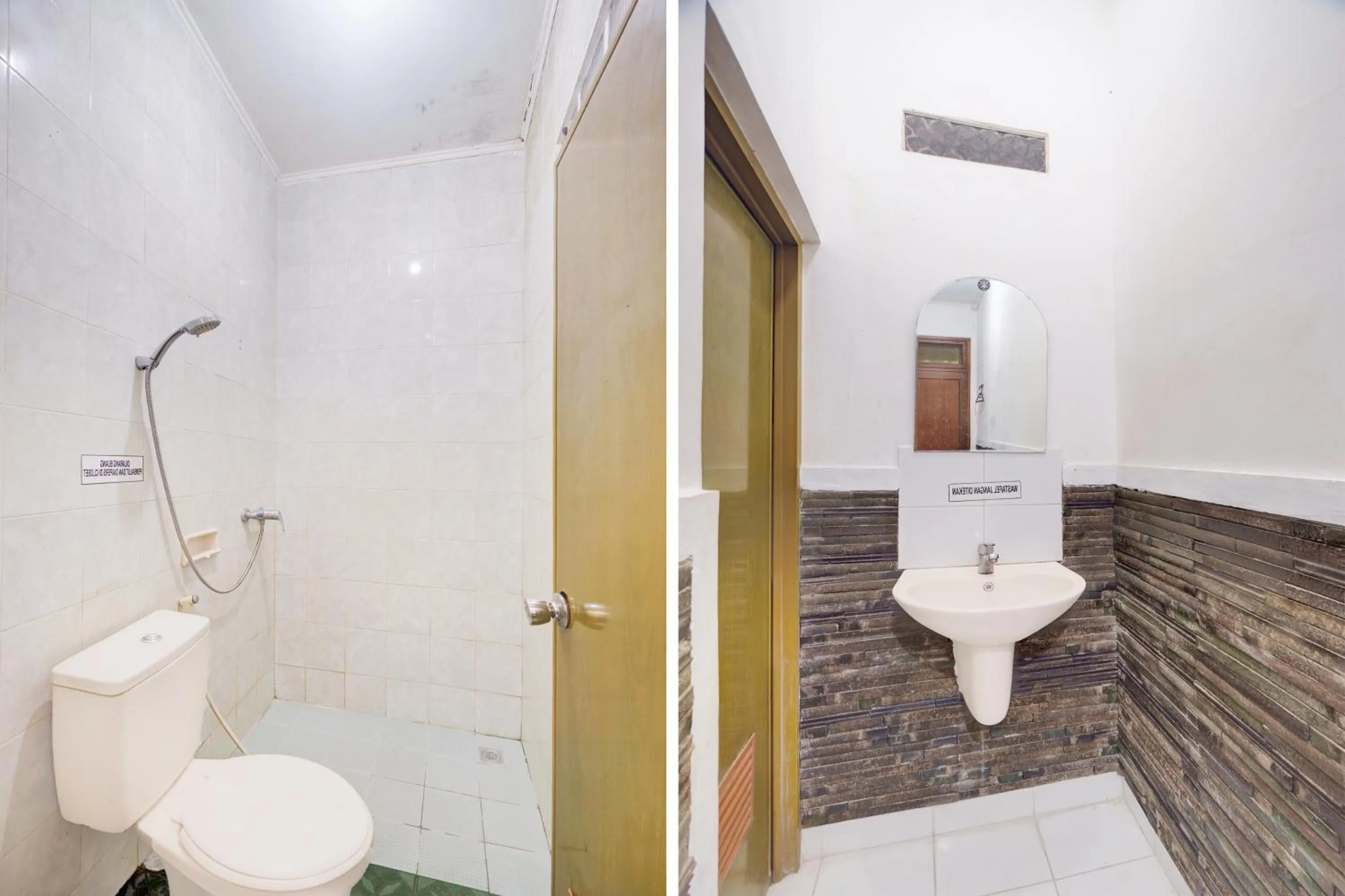 Bathroom in Hotel O Bogor near Taman Safari formerly Hotel Rudian 1