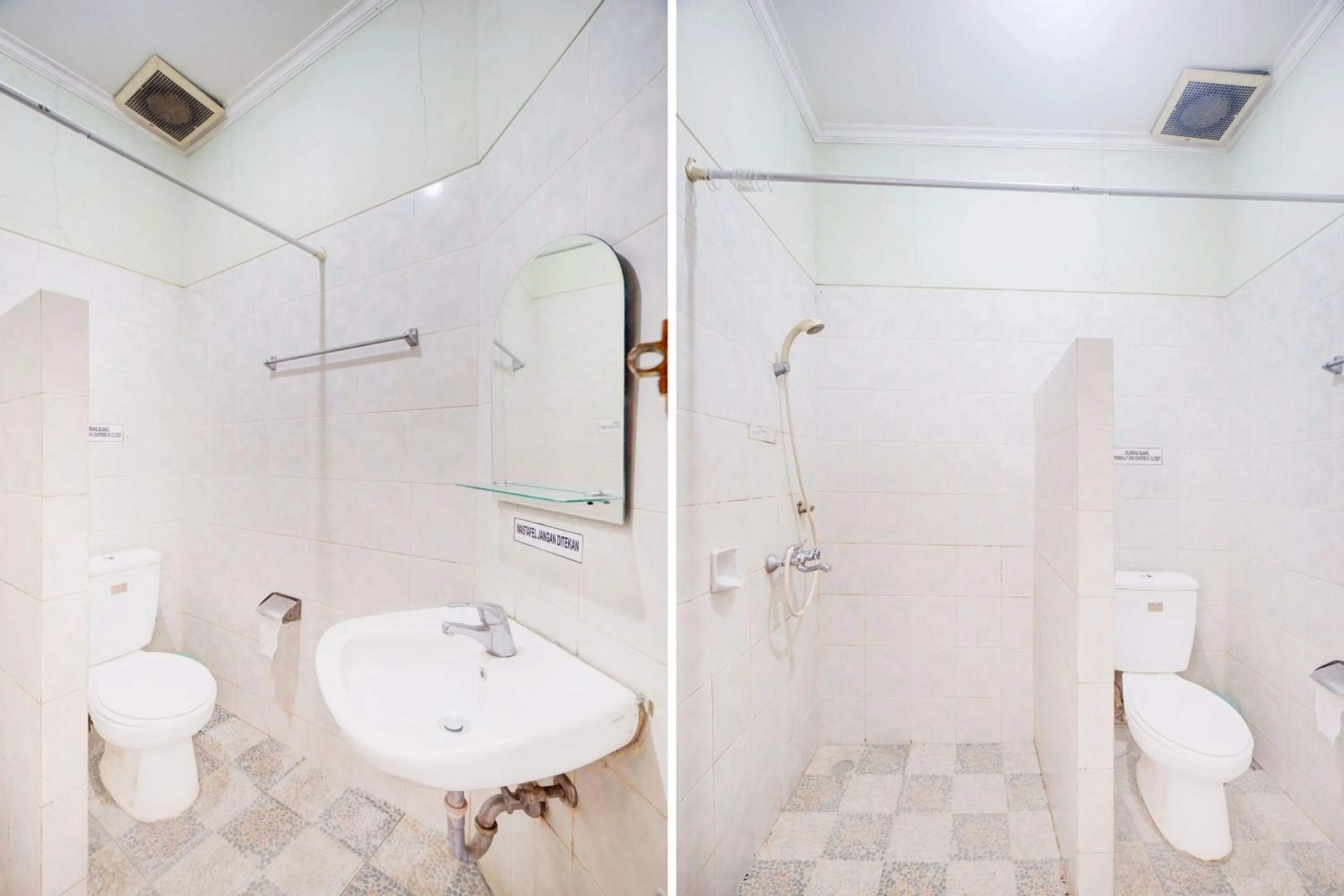 Bathroom in Hotel O Bogor near Taman Safari formerly Hotel Rudian 1