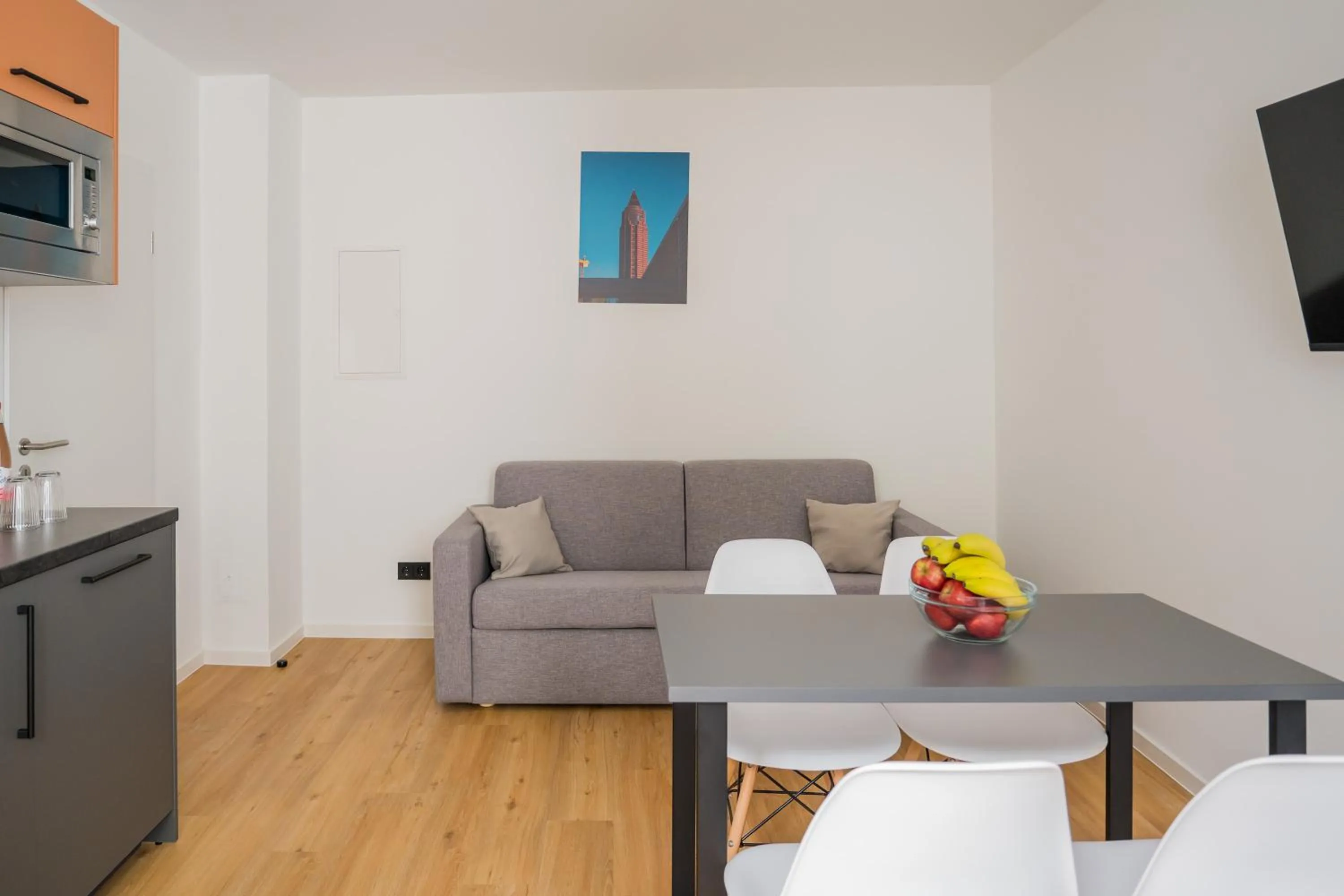 TV and multimedia in Homaris Apartments Nibelungen