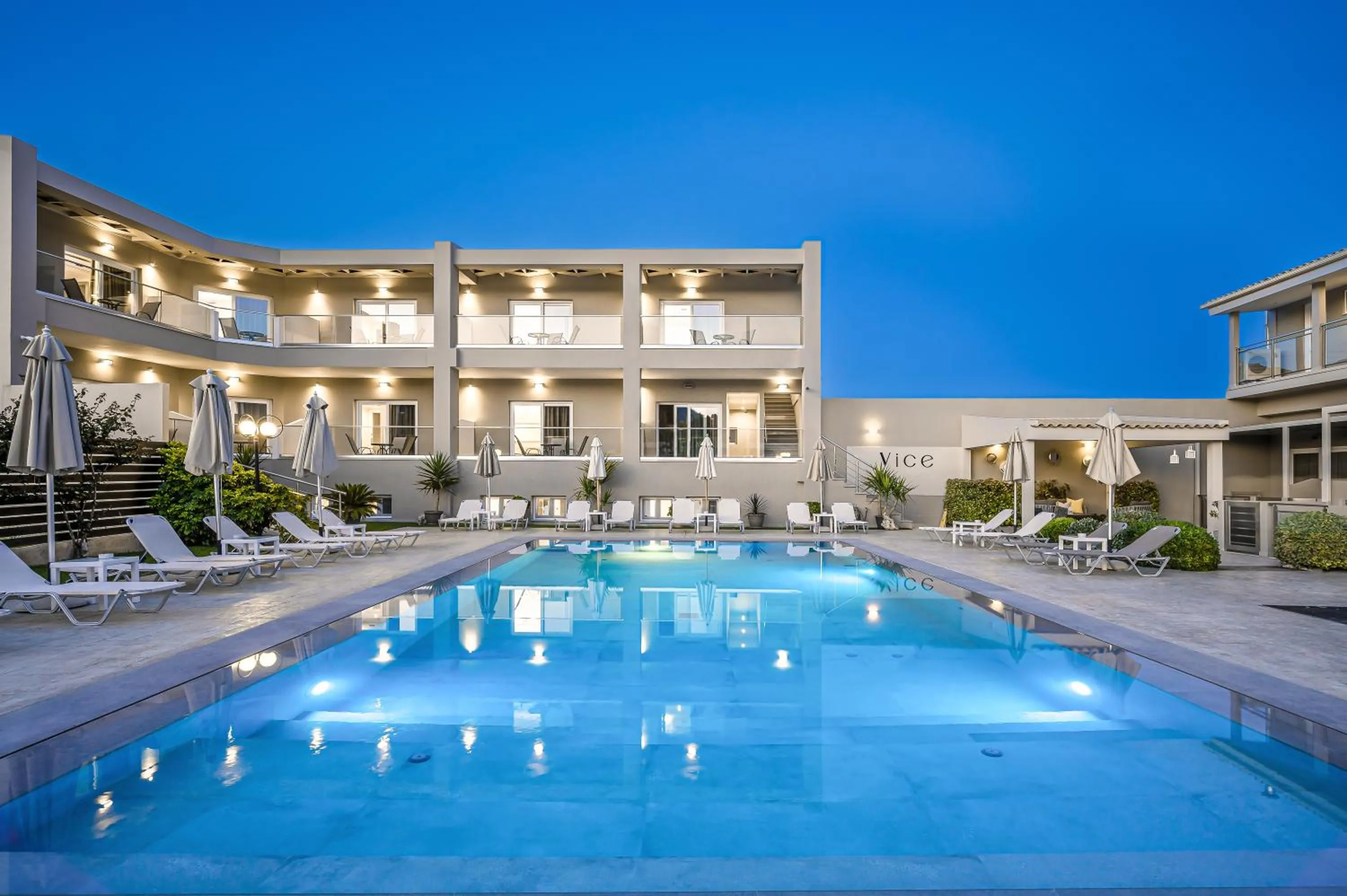 Property building in Vice Hotel