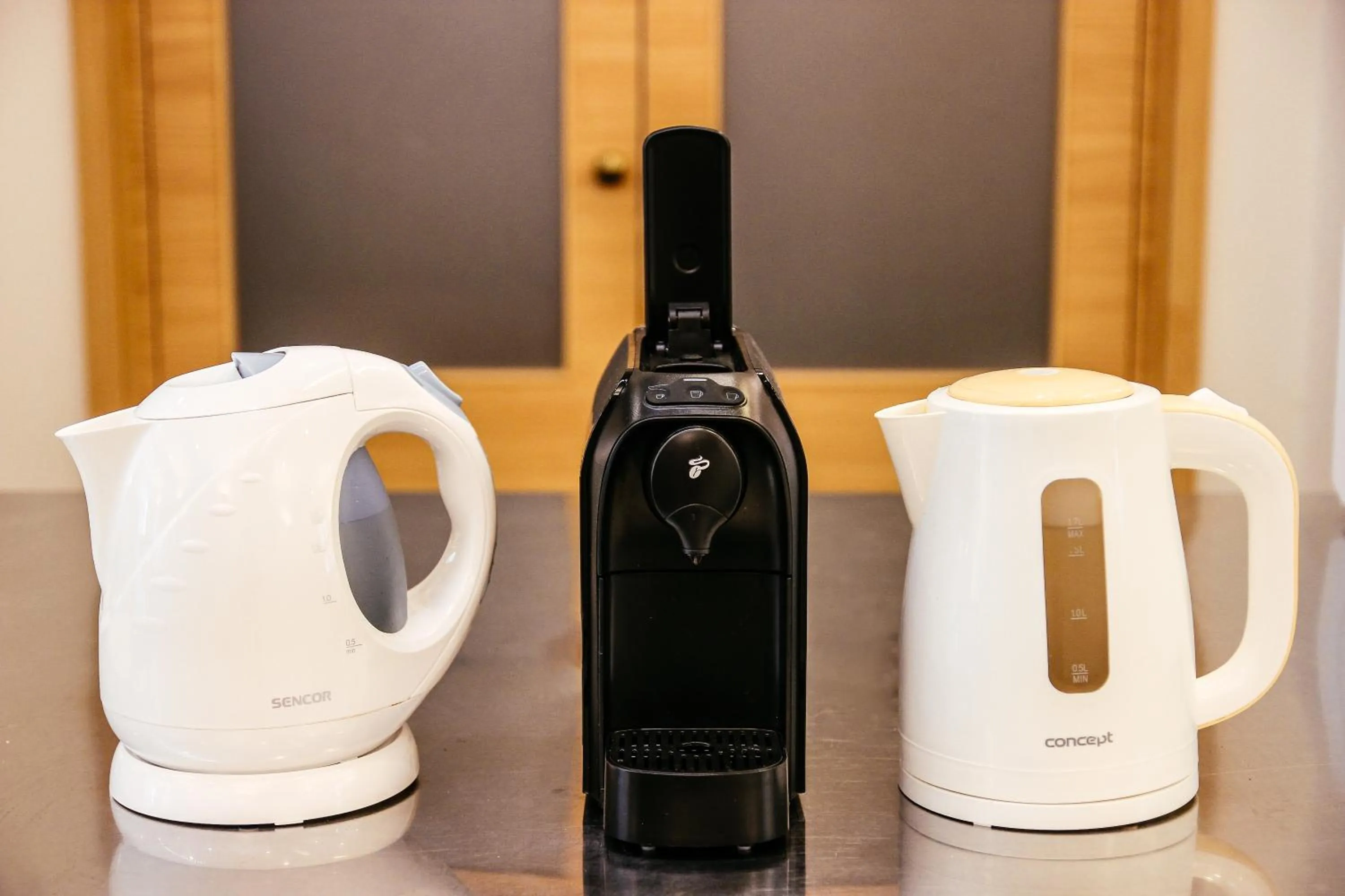 Kitchen or kitchenette in Apartmánový komplex Dagmar