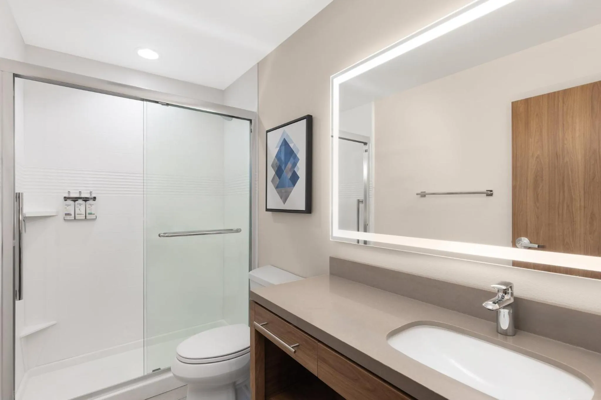 Bathroom in Candlewood Suites Huntsville - Research Park by IHG