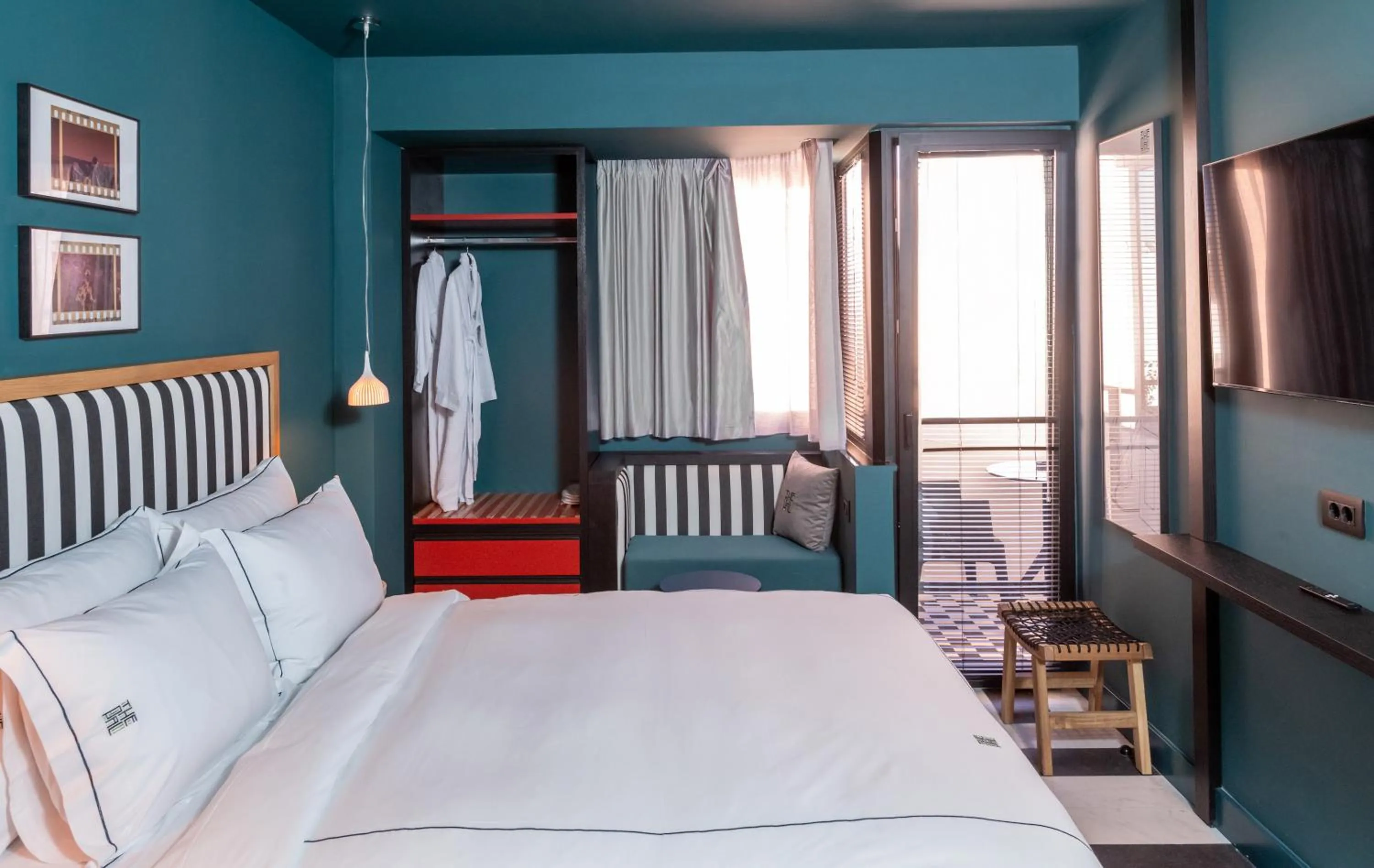 Bed in The Pal Living in a Concept