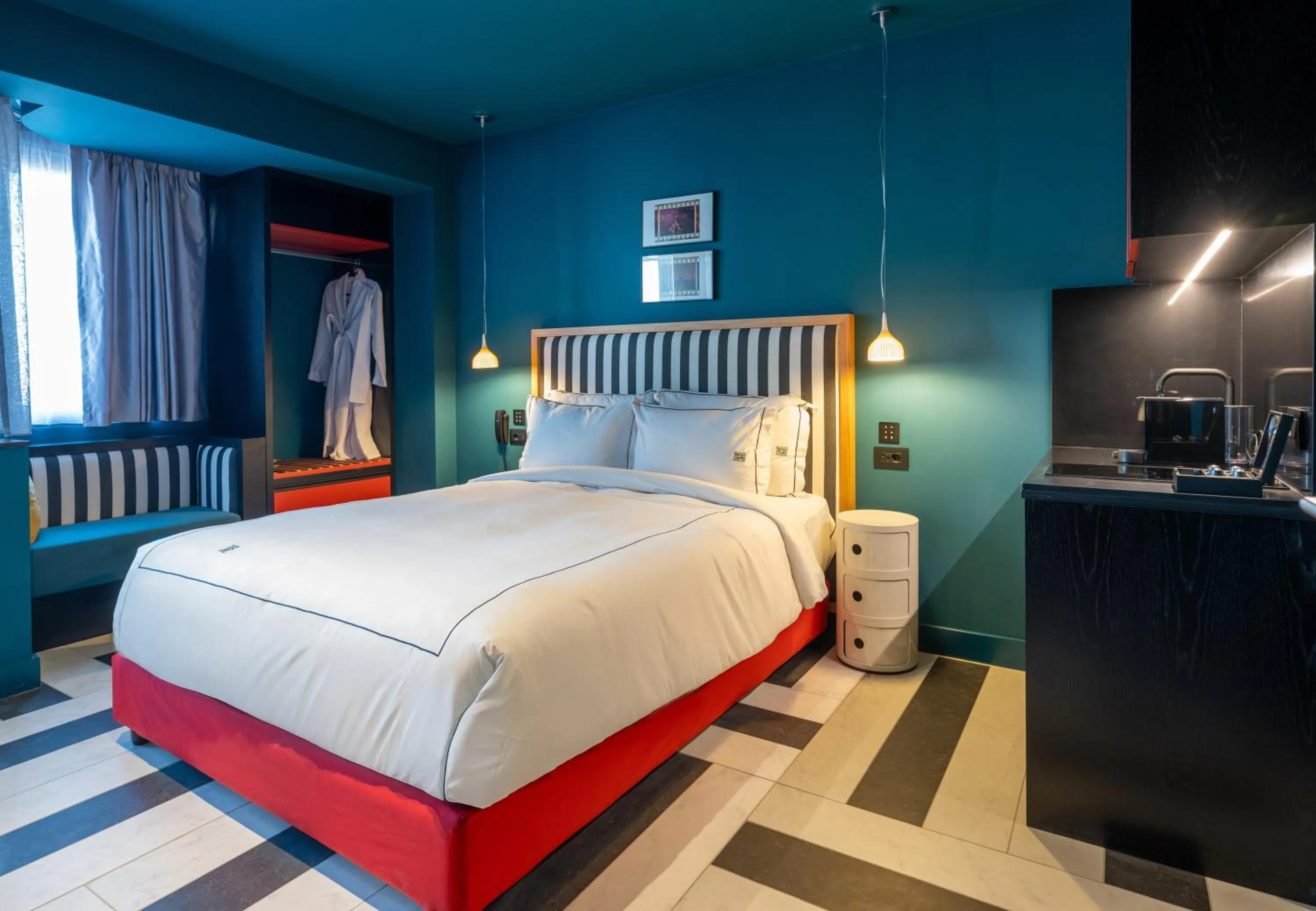 Bed in The Pal Living in a Concept