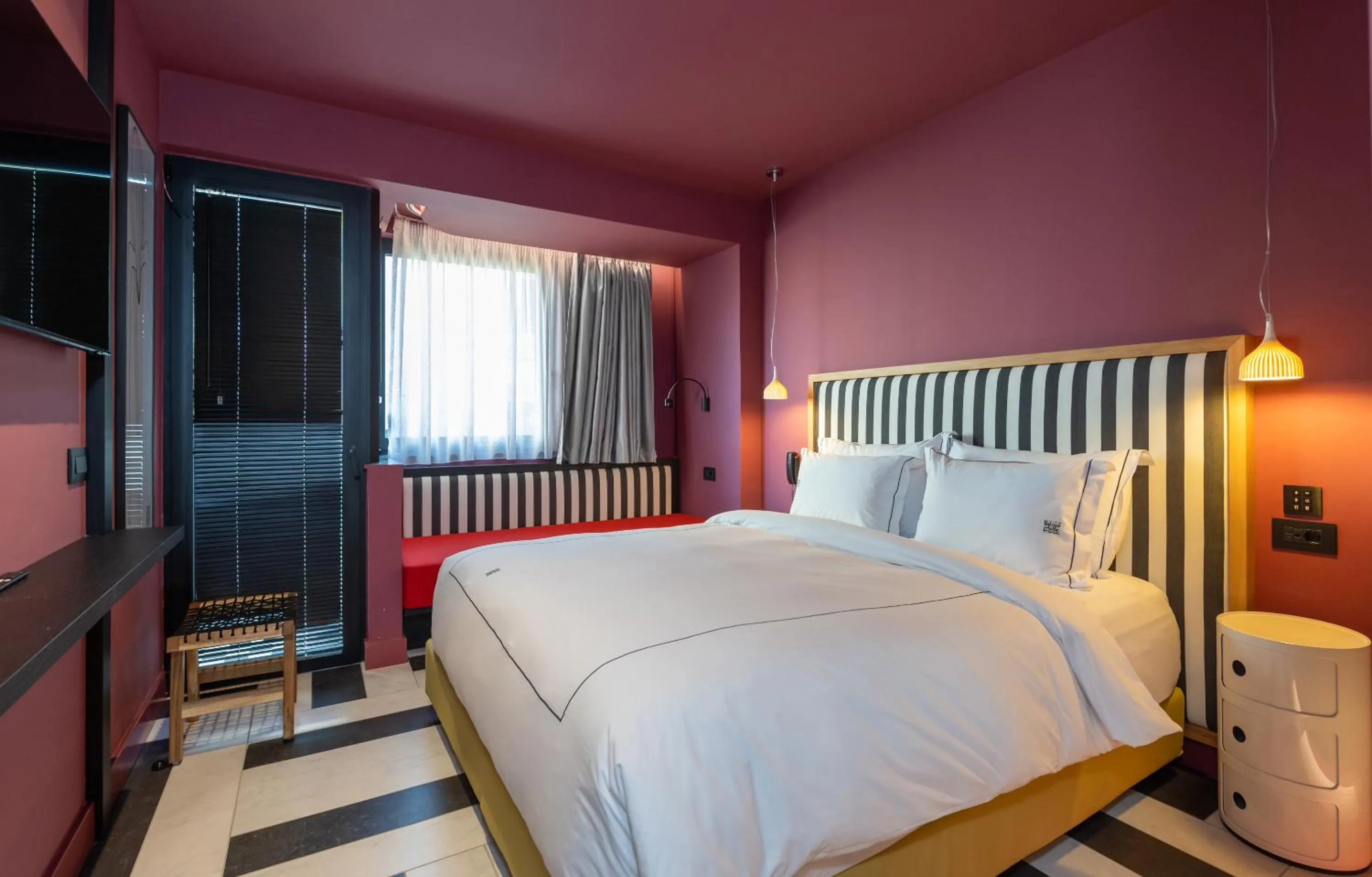 Bed in The Pal Living in a Concept