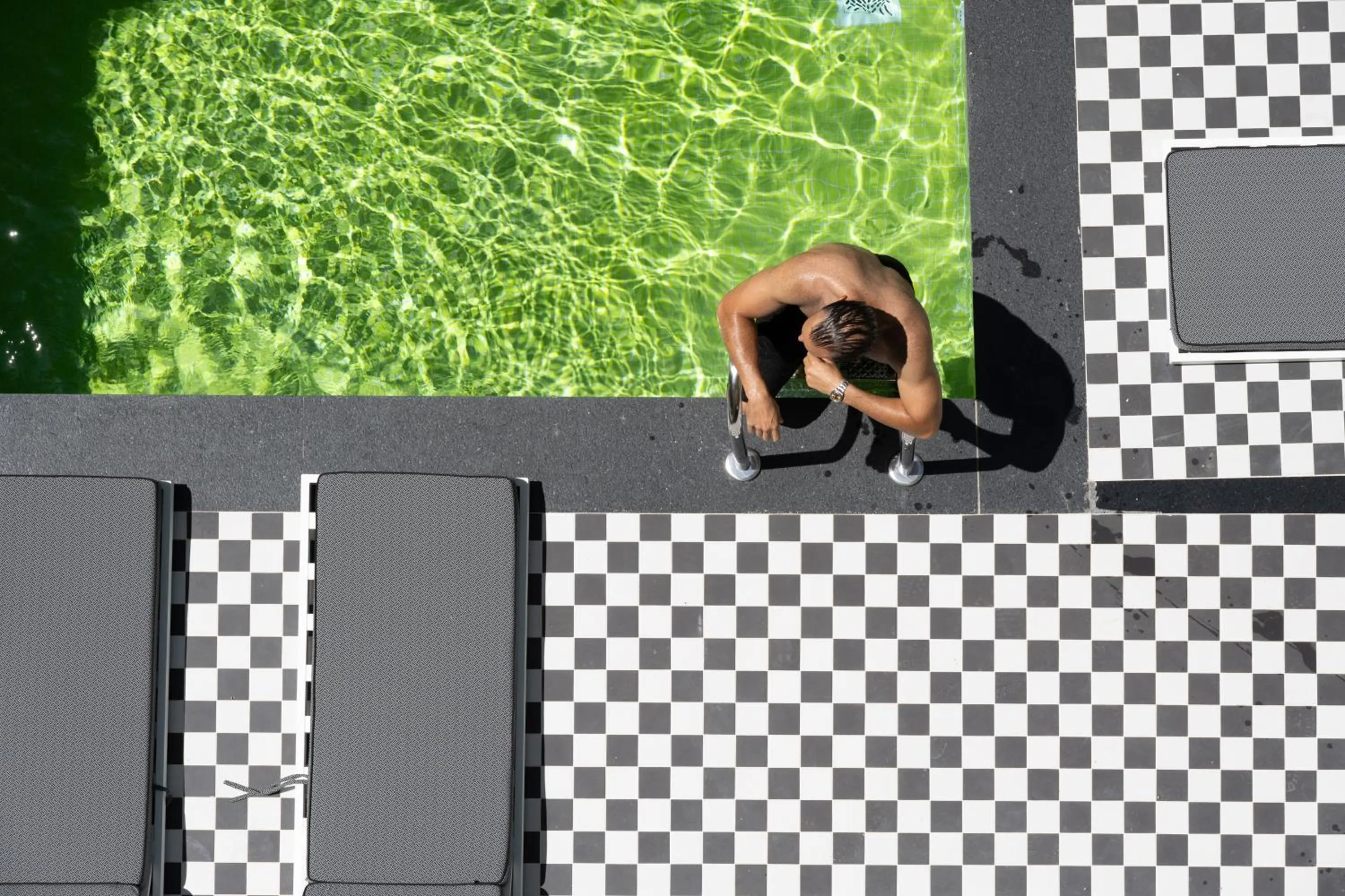 Swimming pool in The Pal Living in a Concept