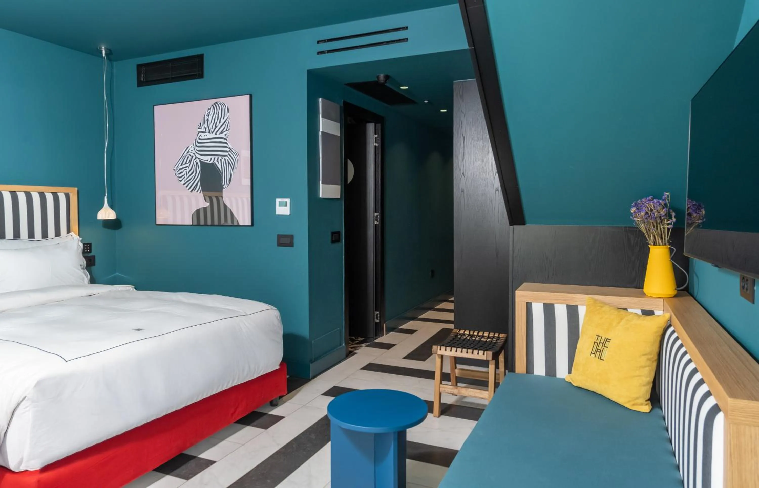 Bed in The Pal Living in a Concept